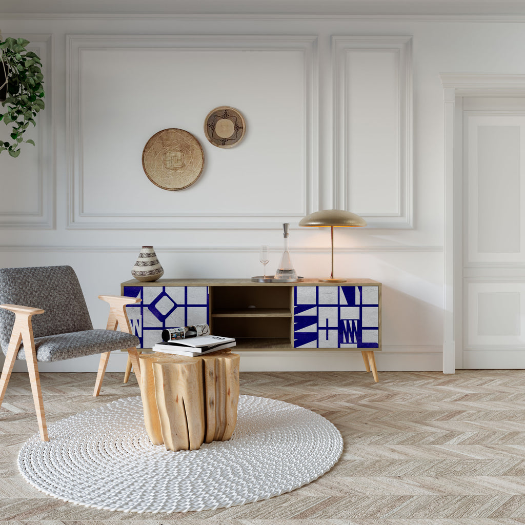 THE RIGHT PLACES 2-Door TV Cabinet