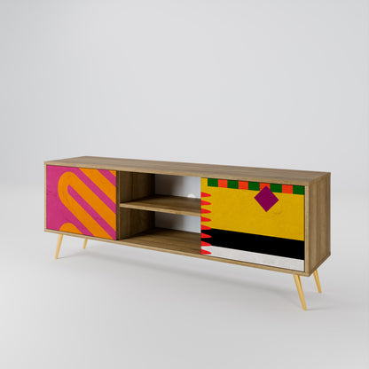 VIVID ART Dvoudveřový TV stolek