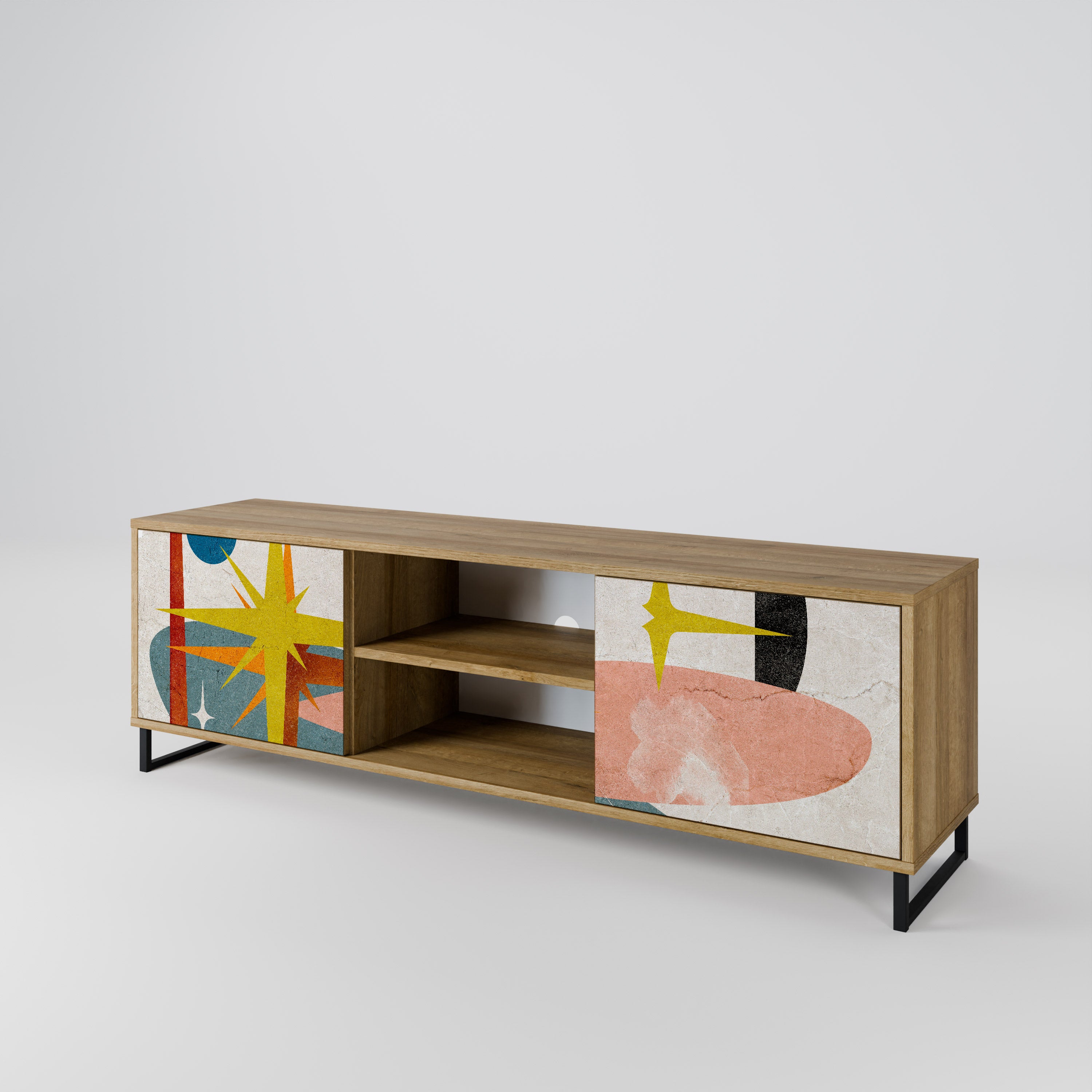 INTERSTELLAR VIBES 2-Door TV Cabinet