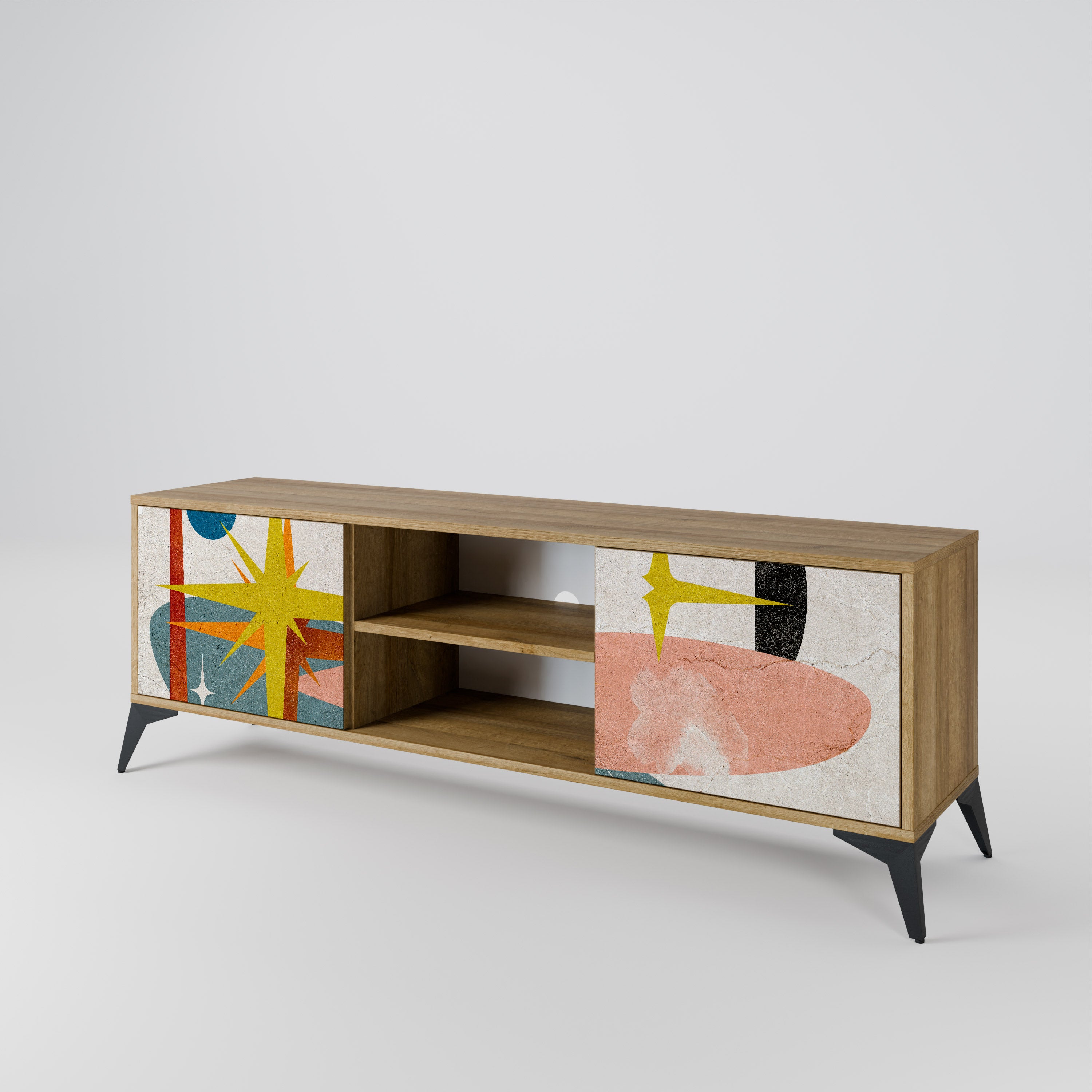 INTERSTELLAR VIBES 2-Door TV Cabinet