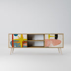 INTERSTELLAR VIBES Dvoudveřový TV stolek