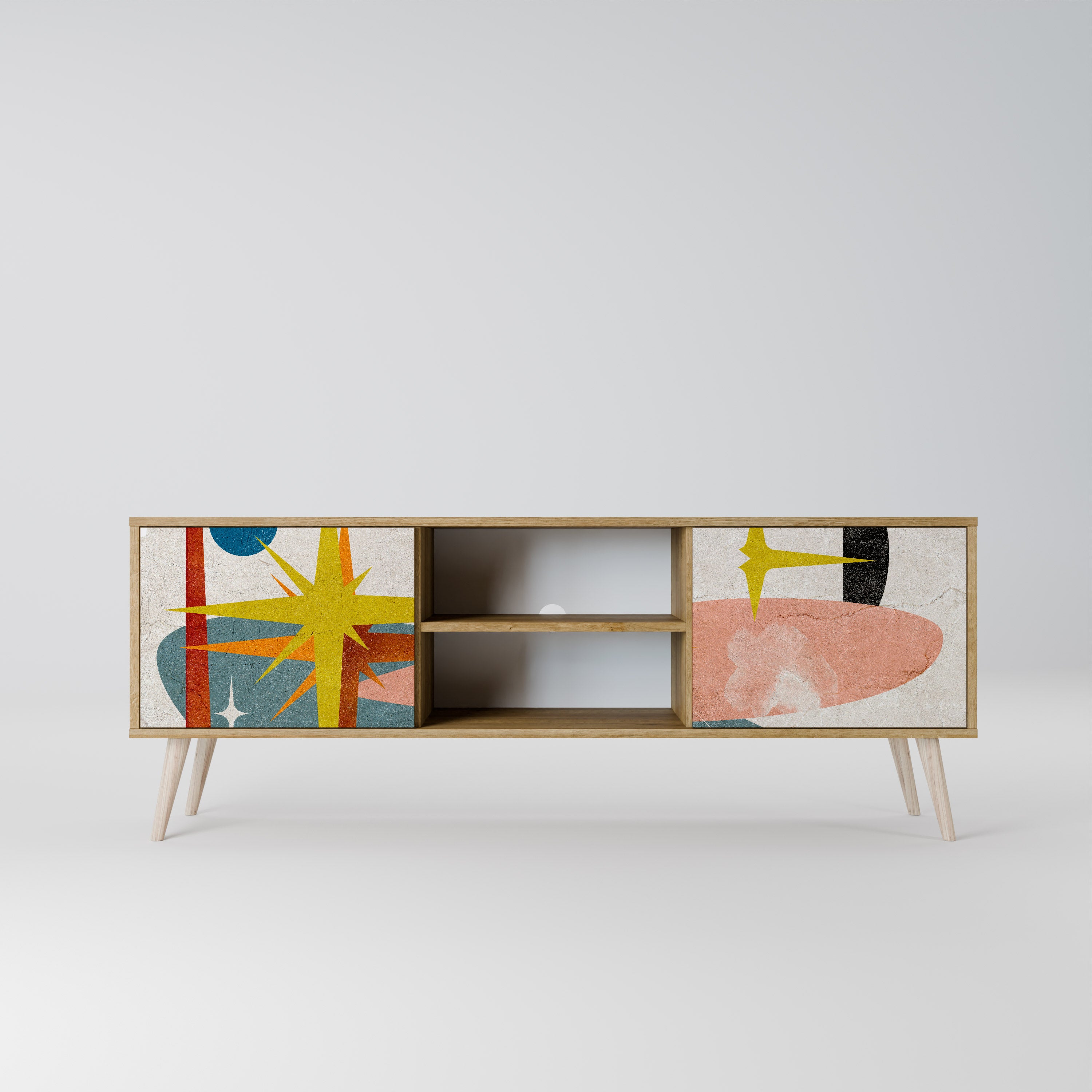 INTERSTELLAR VIBES 2-Door TV Cabinet