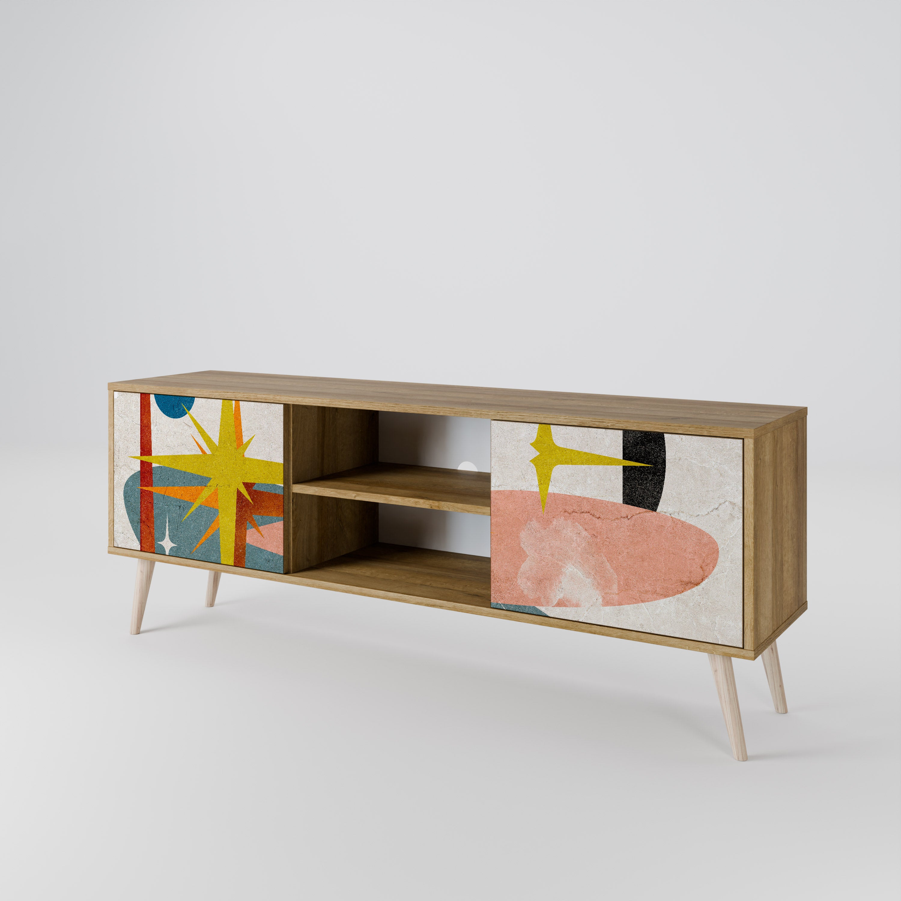 INTERSTELLAR VIBES 2-Door TV Cabinet