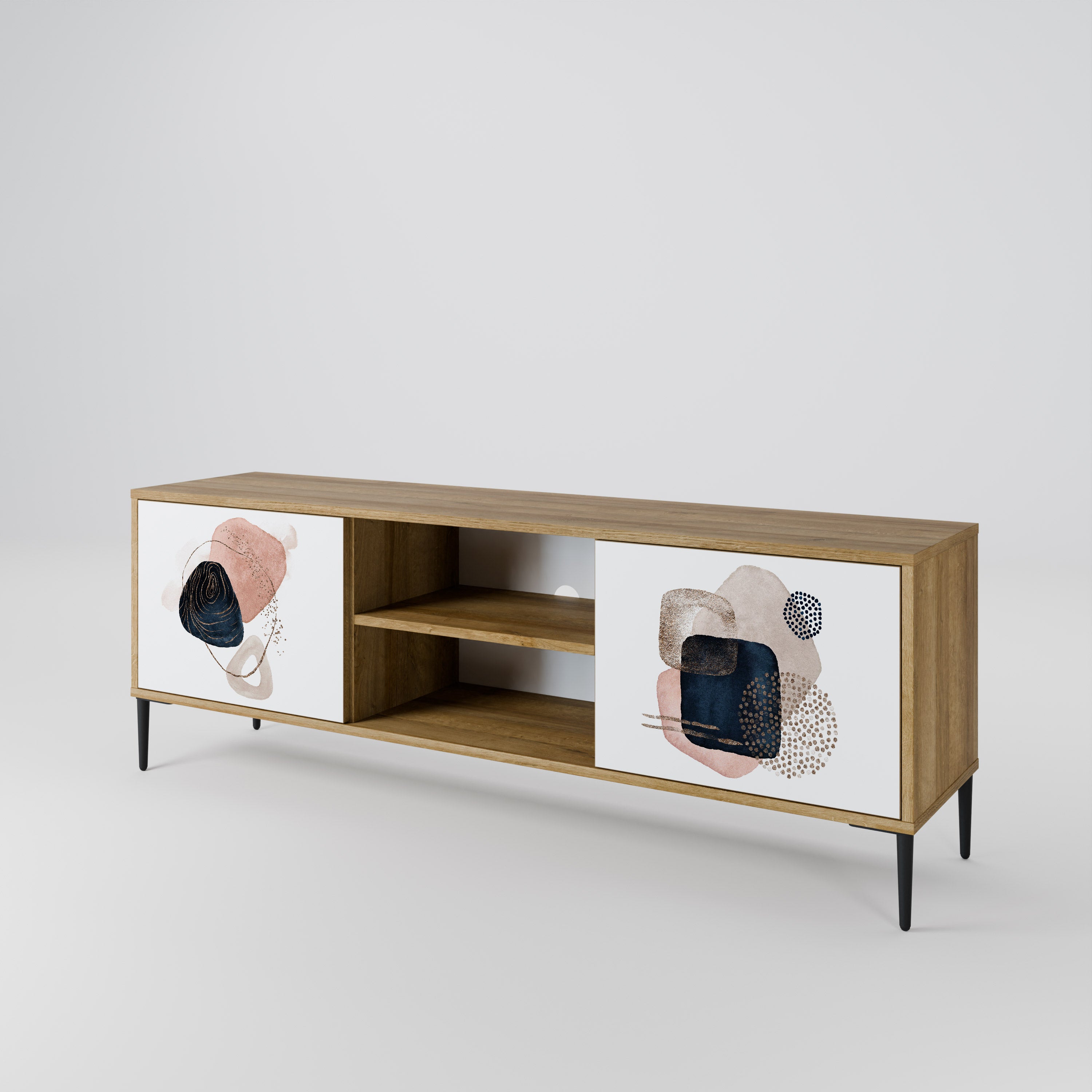 COLORFUL SHAPES 2-Door TV Cabinet