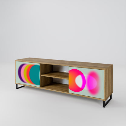SYMPHONY OF COLORS Dvoudveřový TV stolek