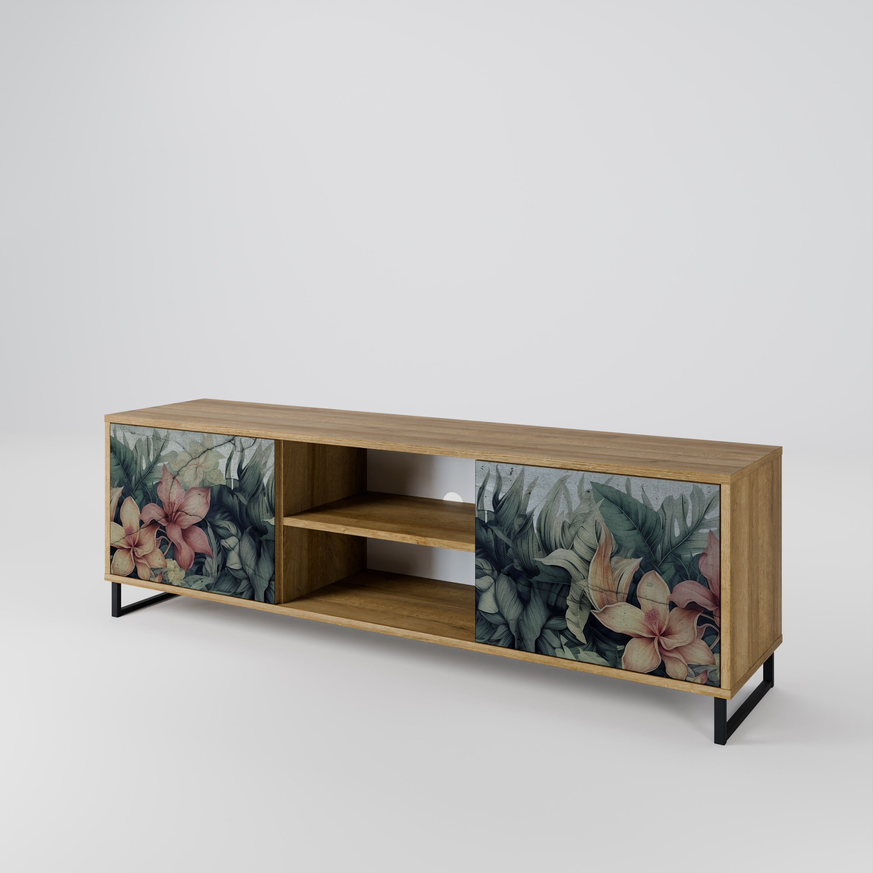 HEAVENLY BLOOM 2-Door TV Cabinet
