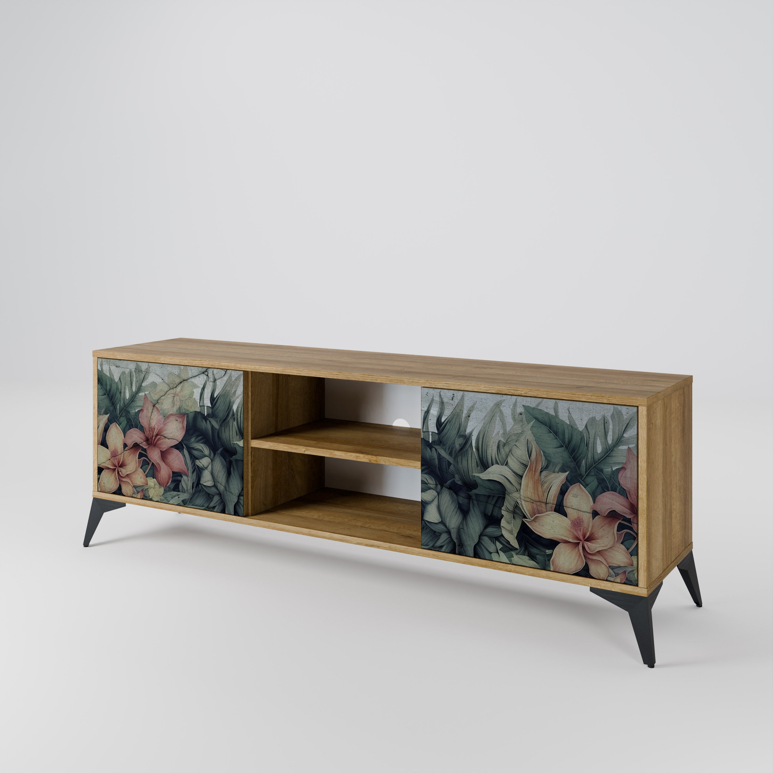 HEAVENLY BLOOM 2-Door TV Cabinet