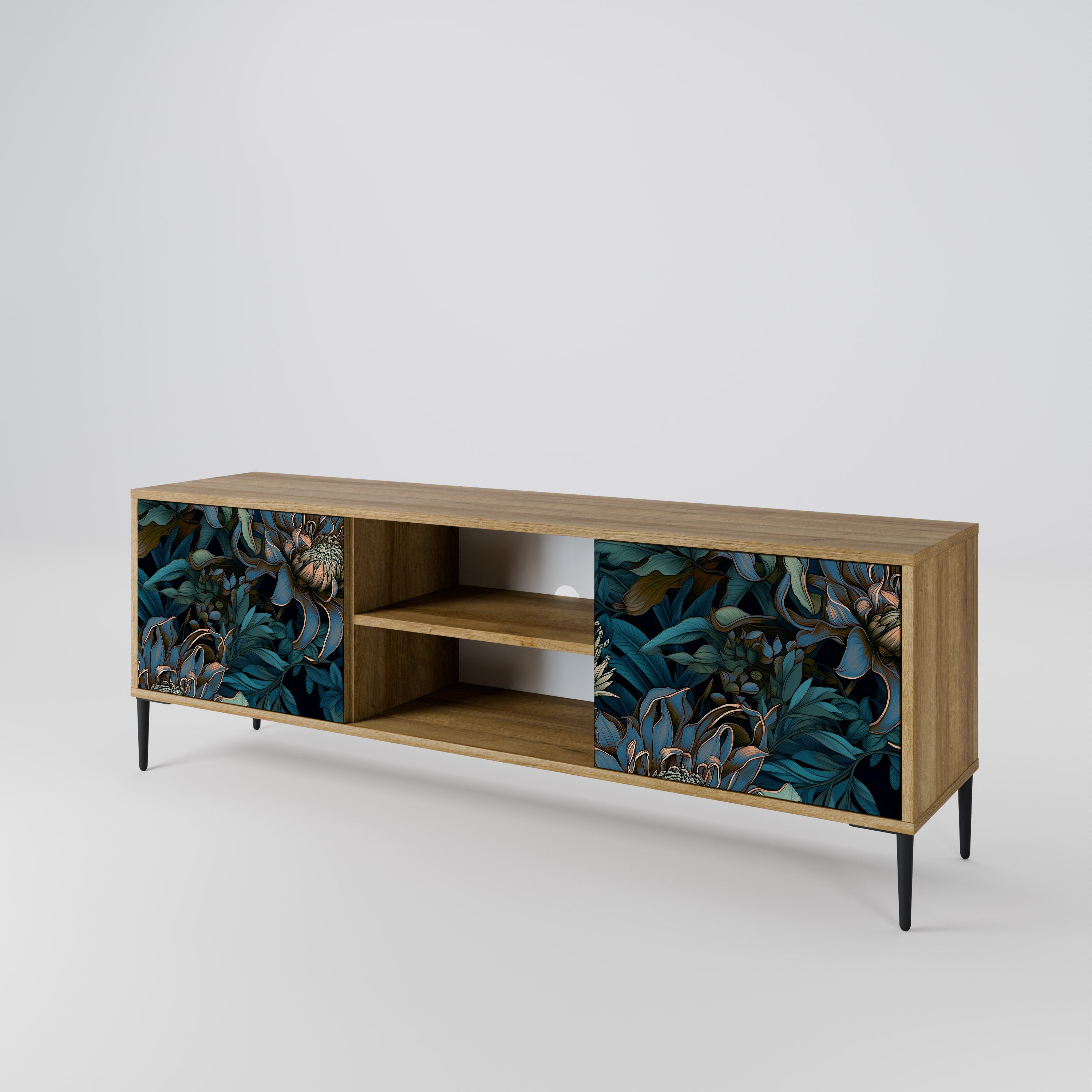 TWILIGHT BLOOM 2-Door TV Cabinet