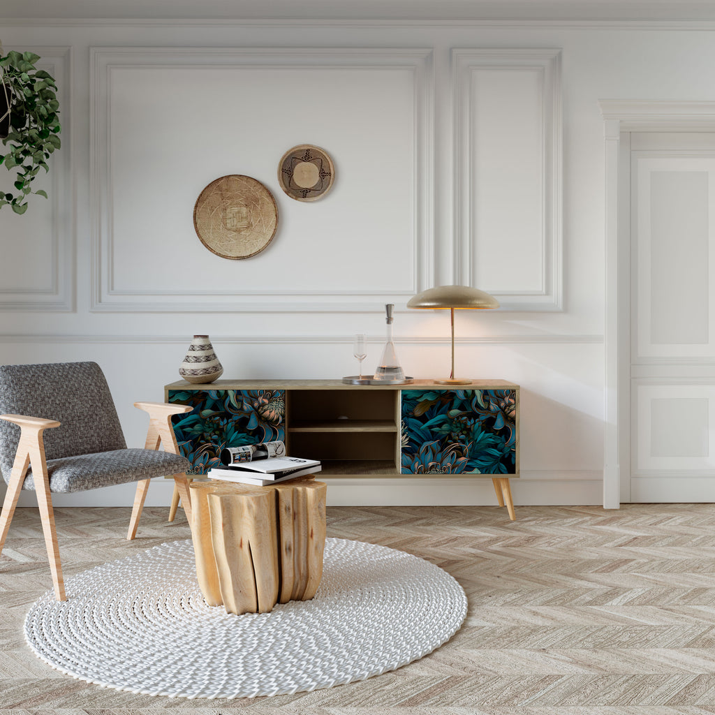 TWILIGHT BLOOM 2-Door TV Cabinet