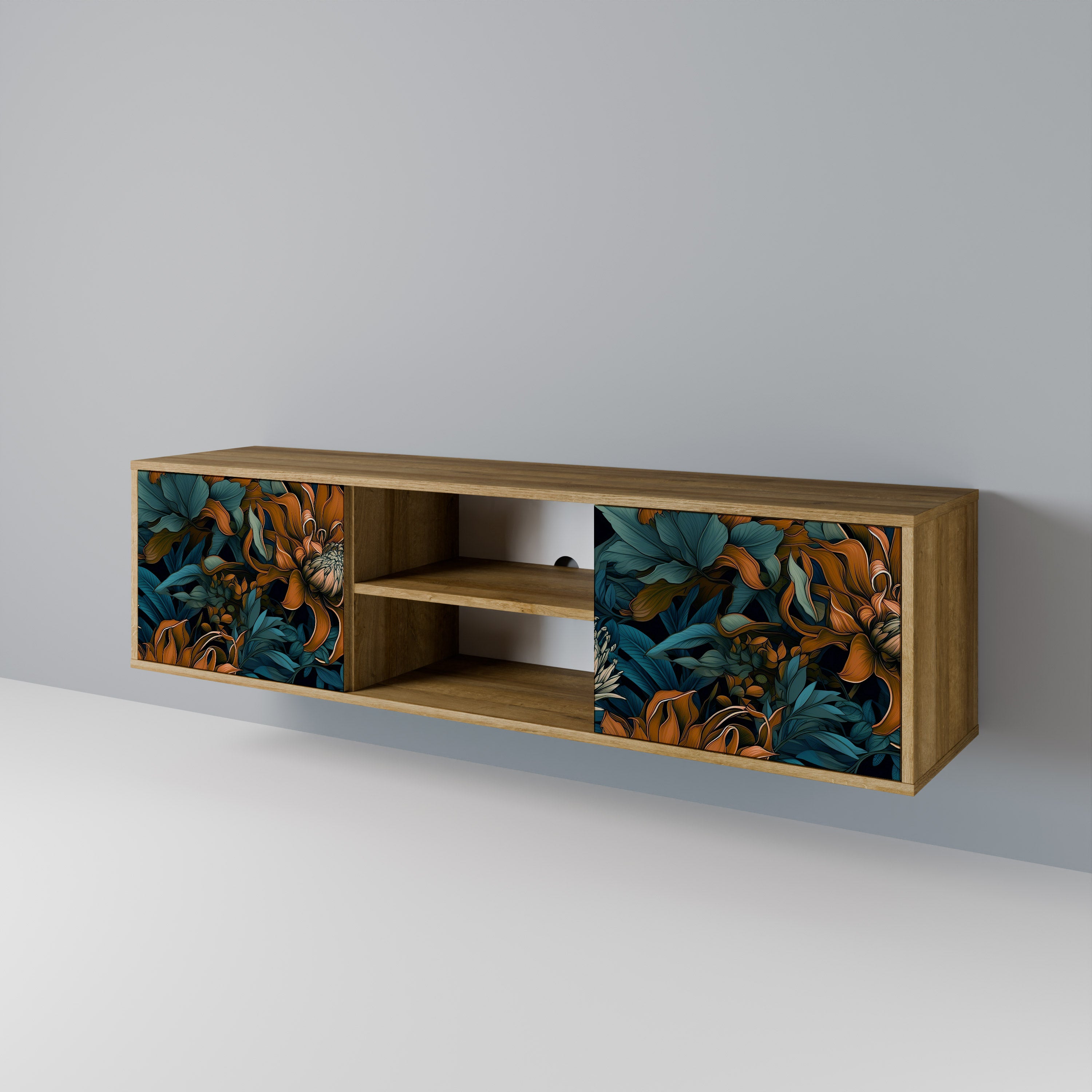 MORNING BLOOM 2-Door TV Cabinet
