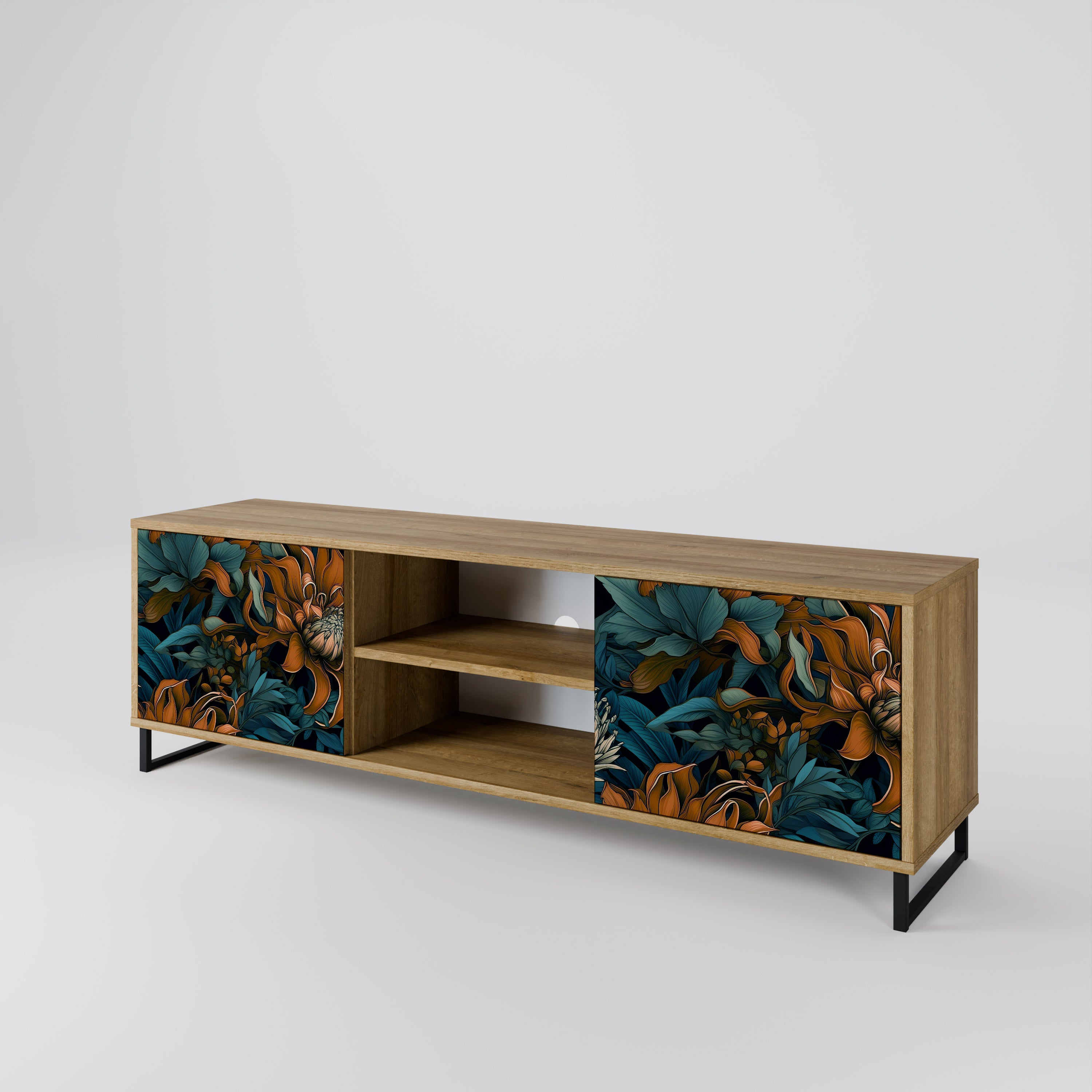 MORNING BLOOM 2-Door TV Cabinet