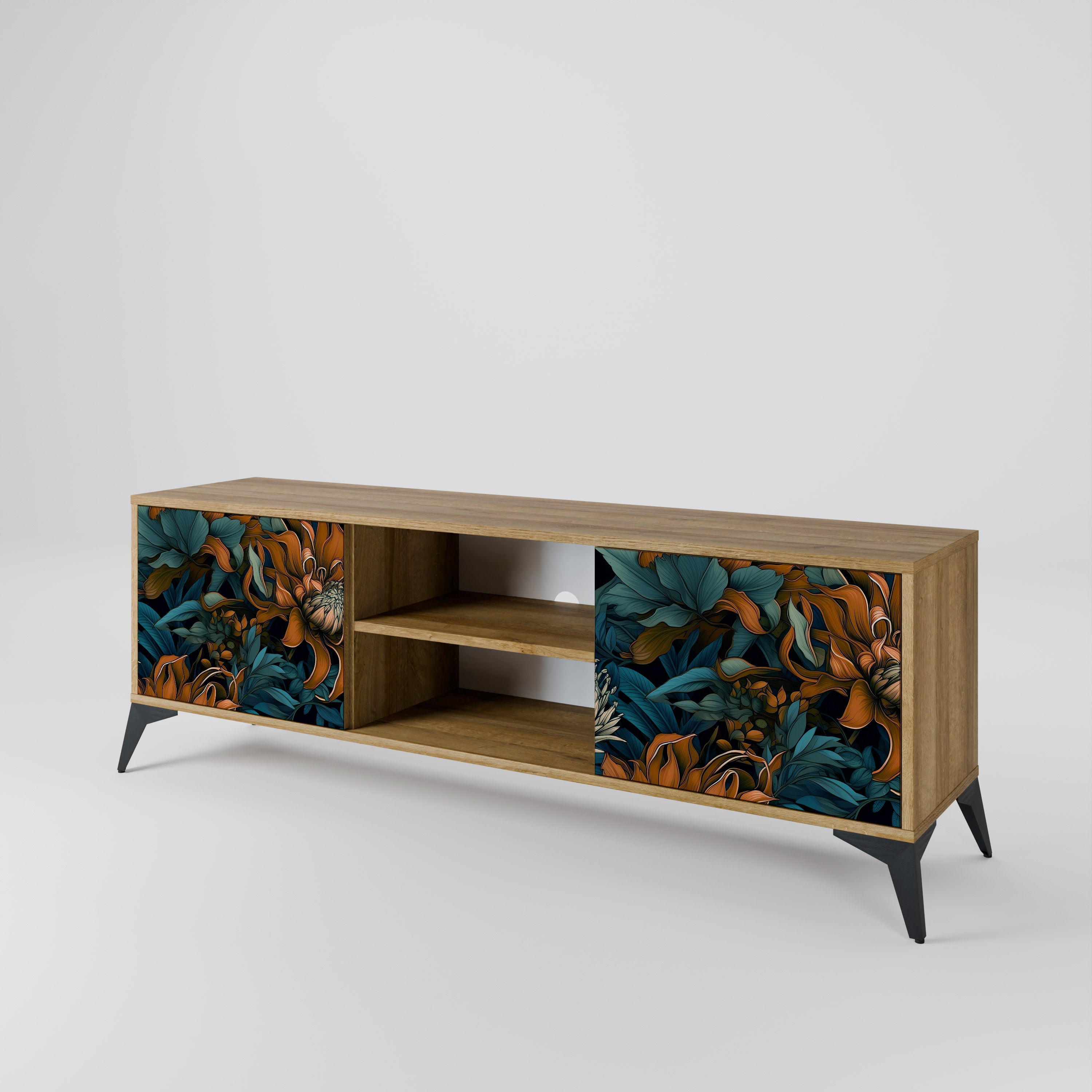 MORNING BLOOM 2-Door TV Cabinet