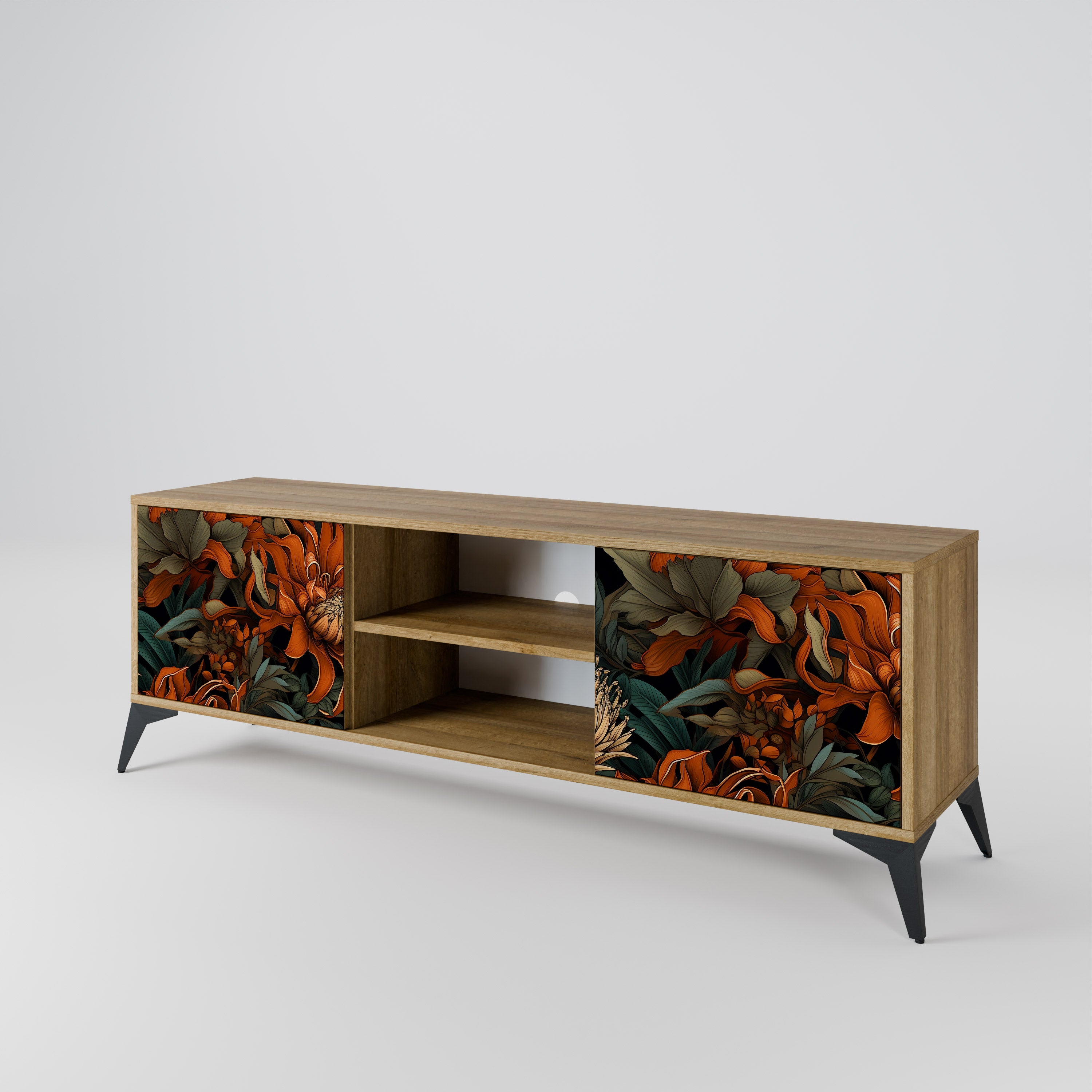 DAWN BLOOM 2-Door TV Cabinet