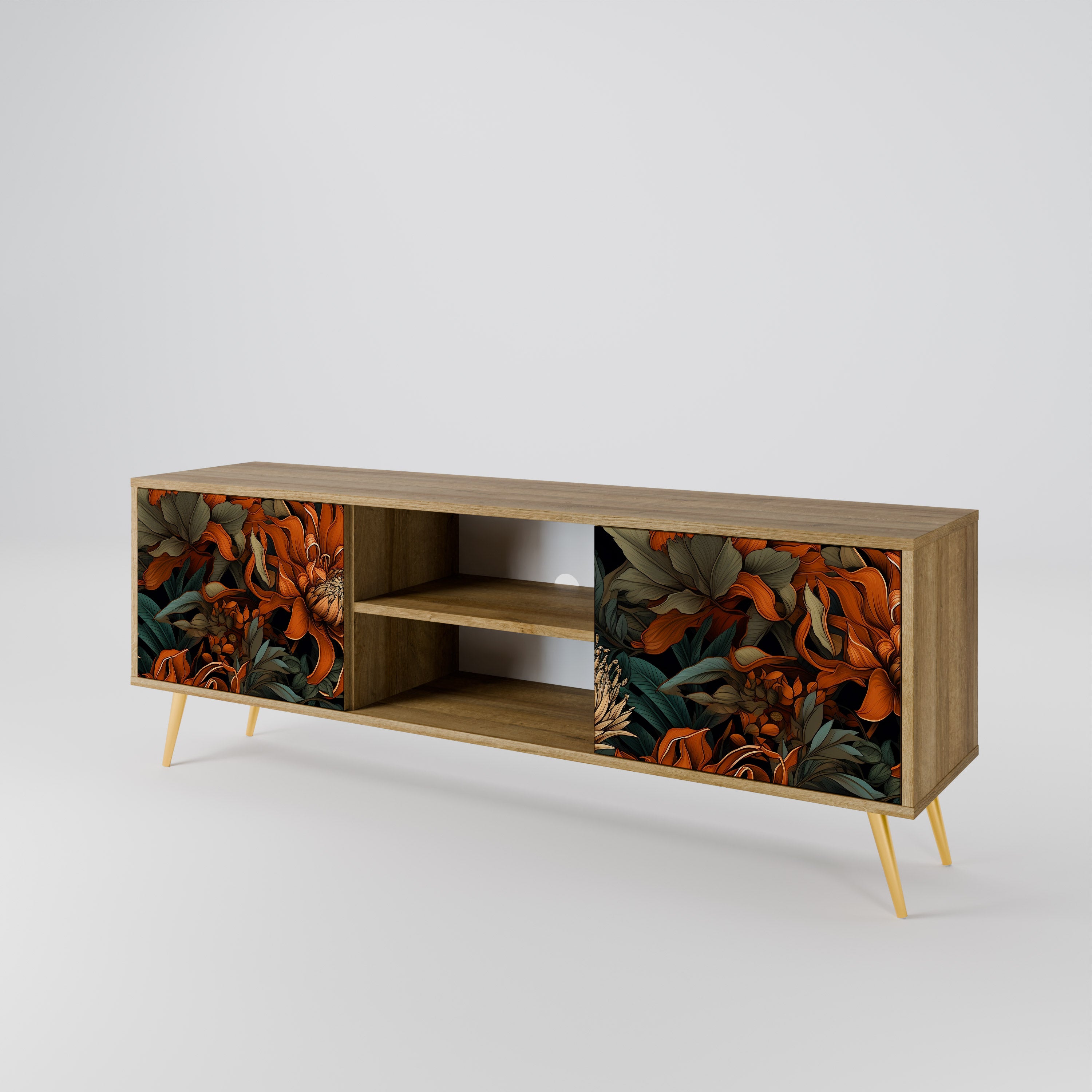 DAWN BLOOM 2-Door TV Cabinet