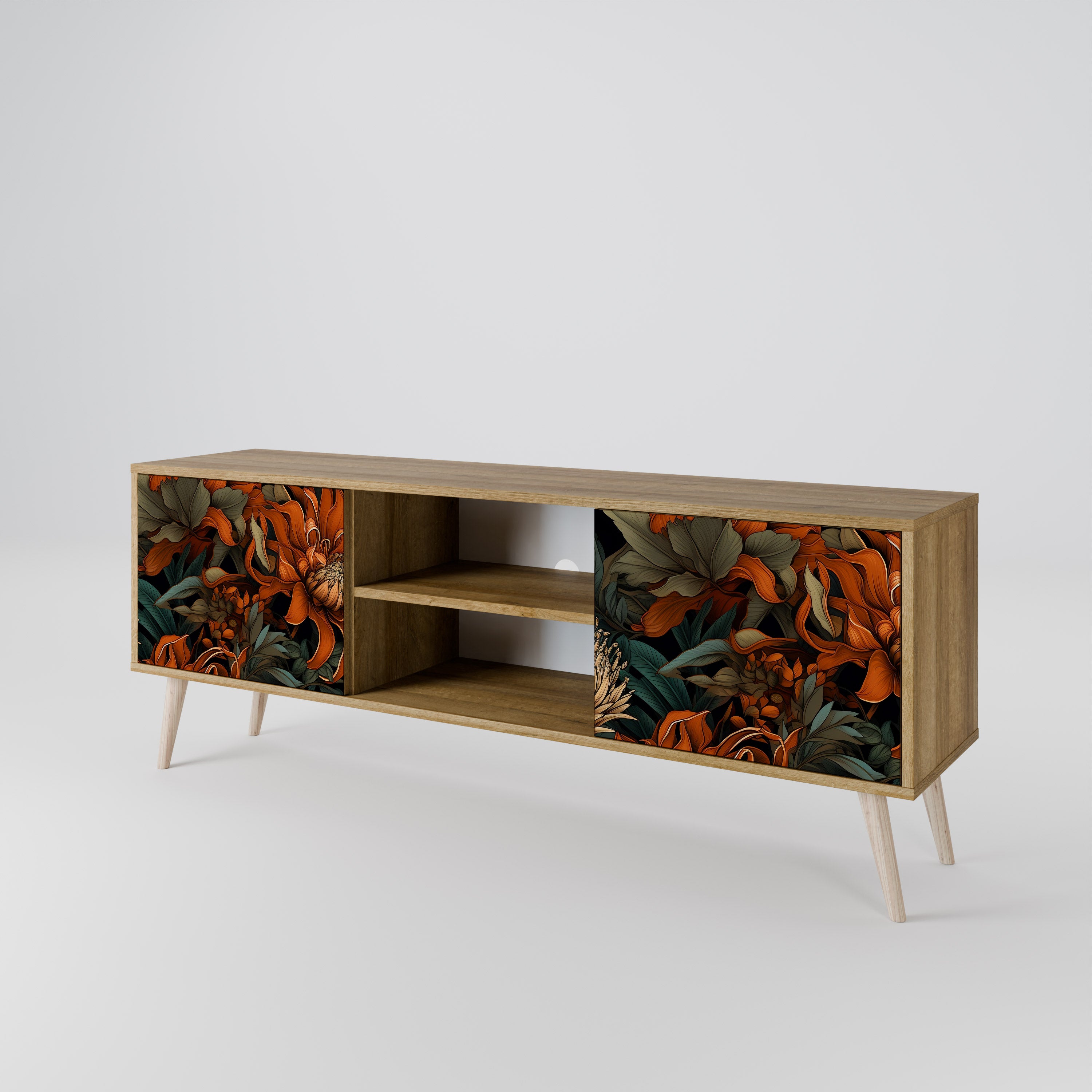 DAWN BLOOM 2-Door TV Cabinet