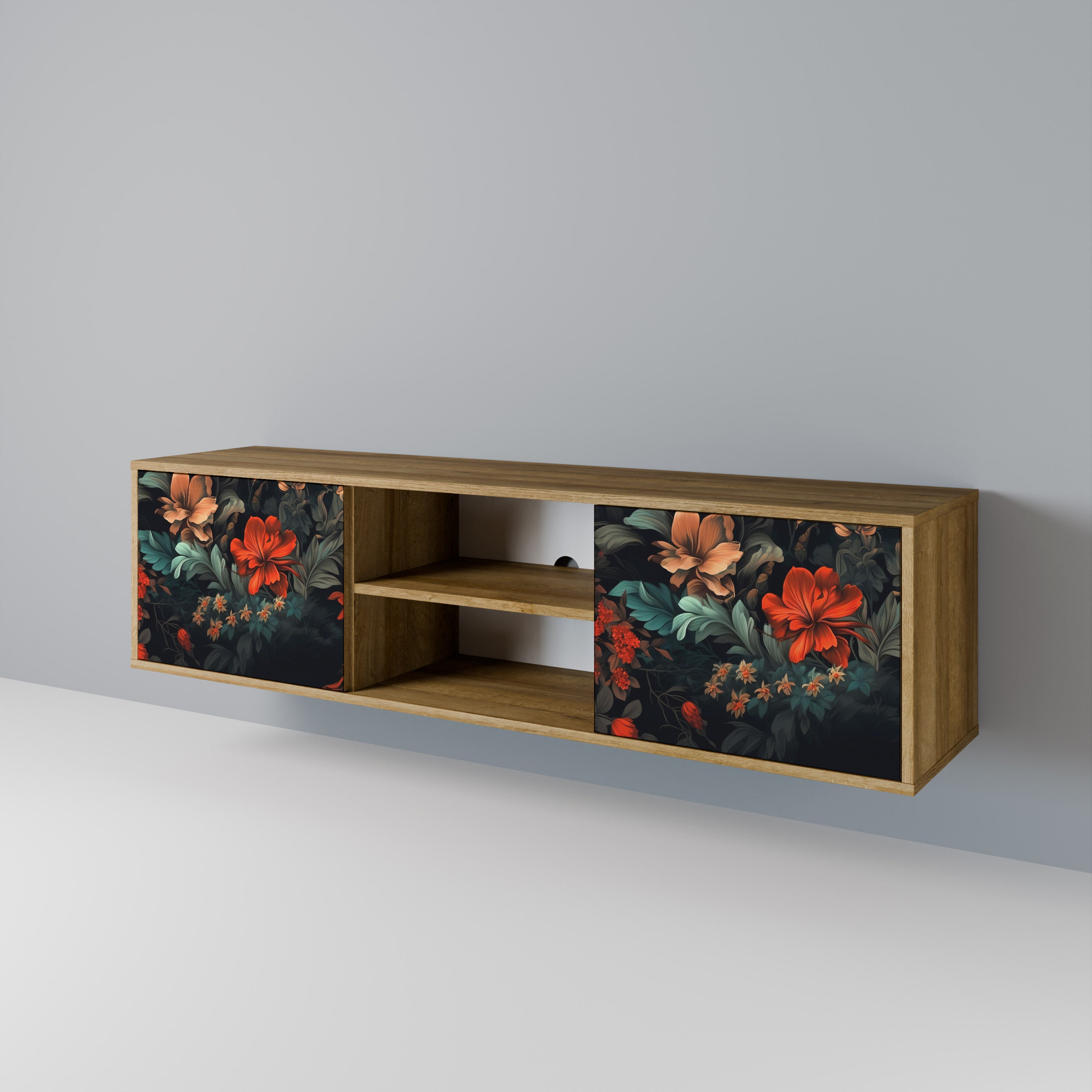 IMAGINARY BLOSSOM 2-Door TV Cabinet