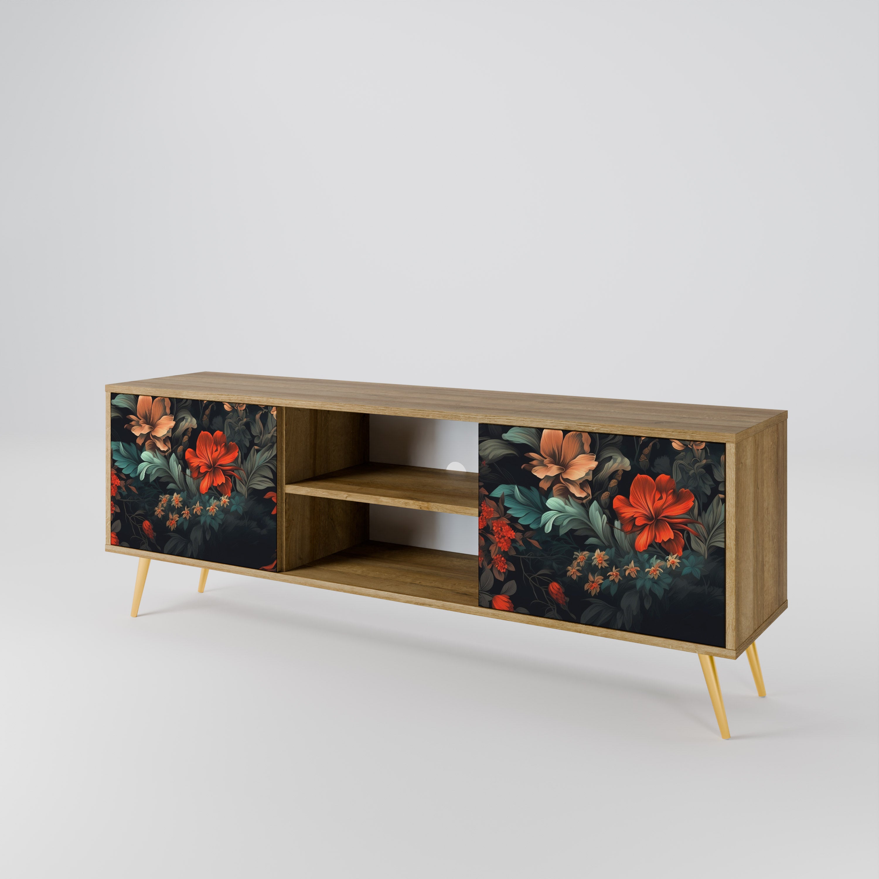 IMAGINARY BLOSSOM 2-Door TV Cabinet