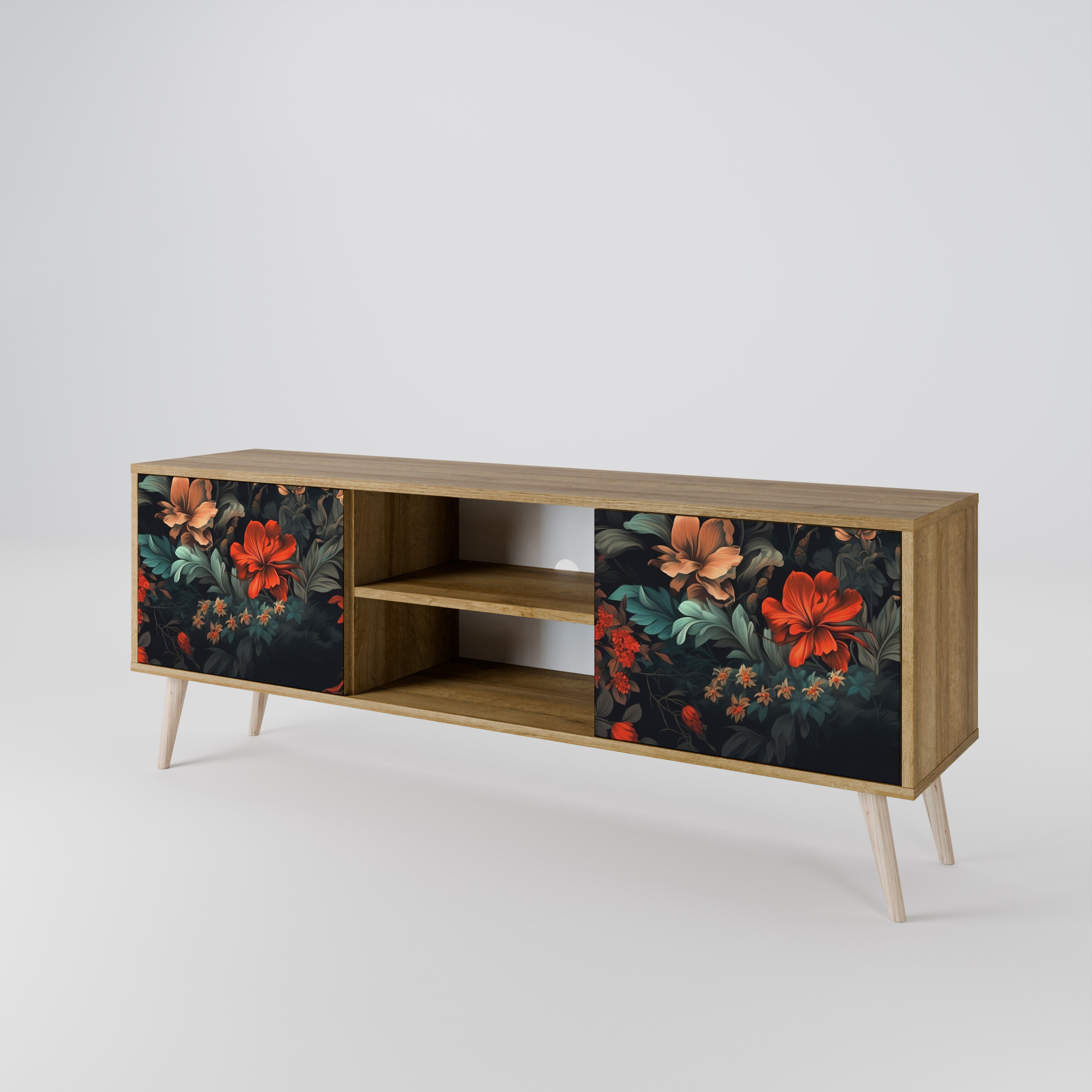 IMAGINARY BLOSSOM 2-Door TV Cabinet