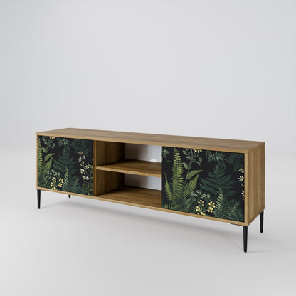 FERN FLOWERS Dvoudveřový TV stolek