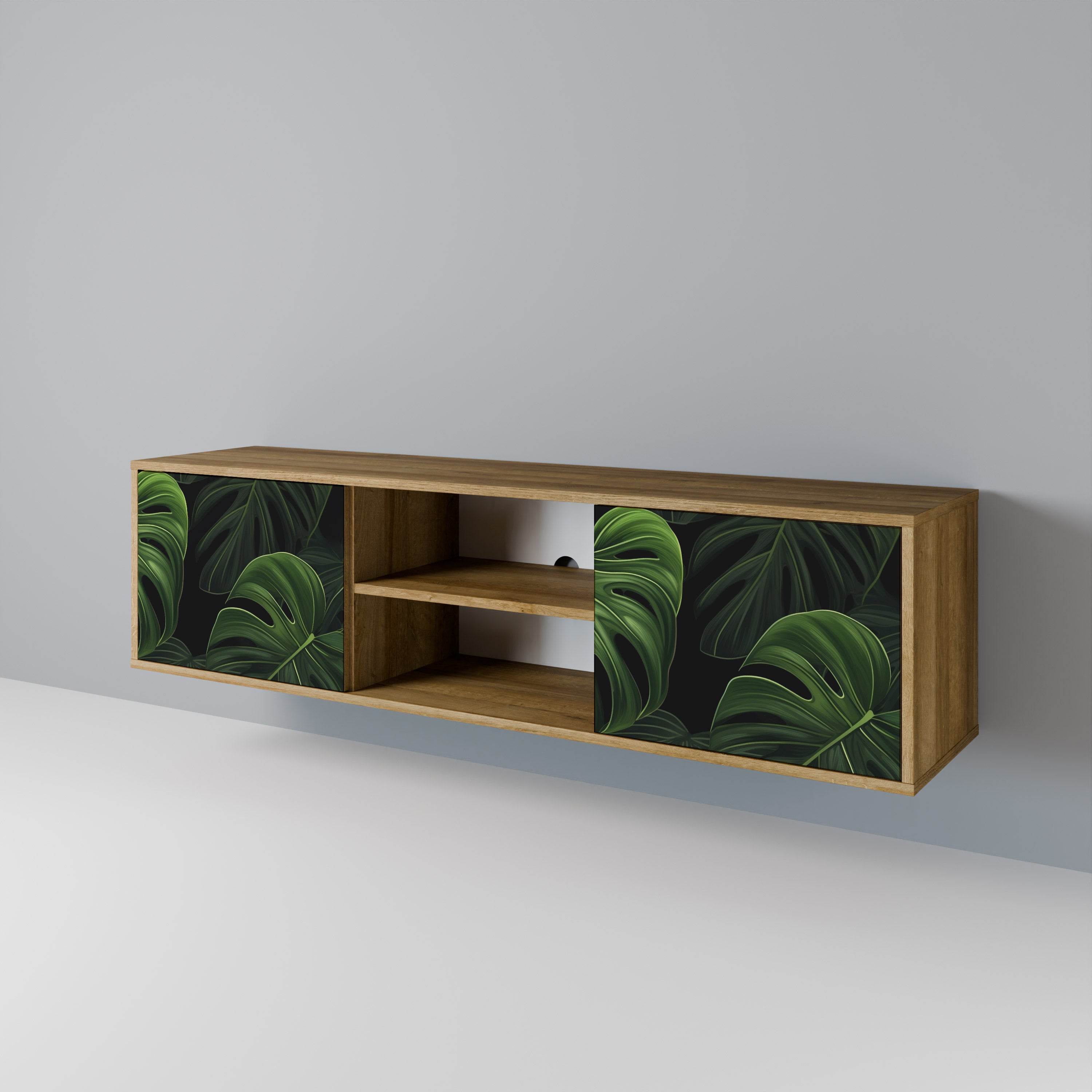 INFINITE MONSTERA 2-Door TV Cabinet