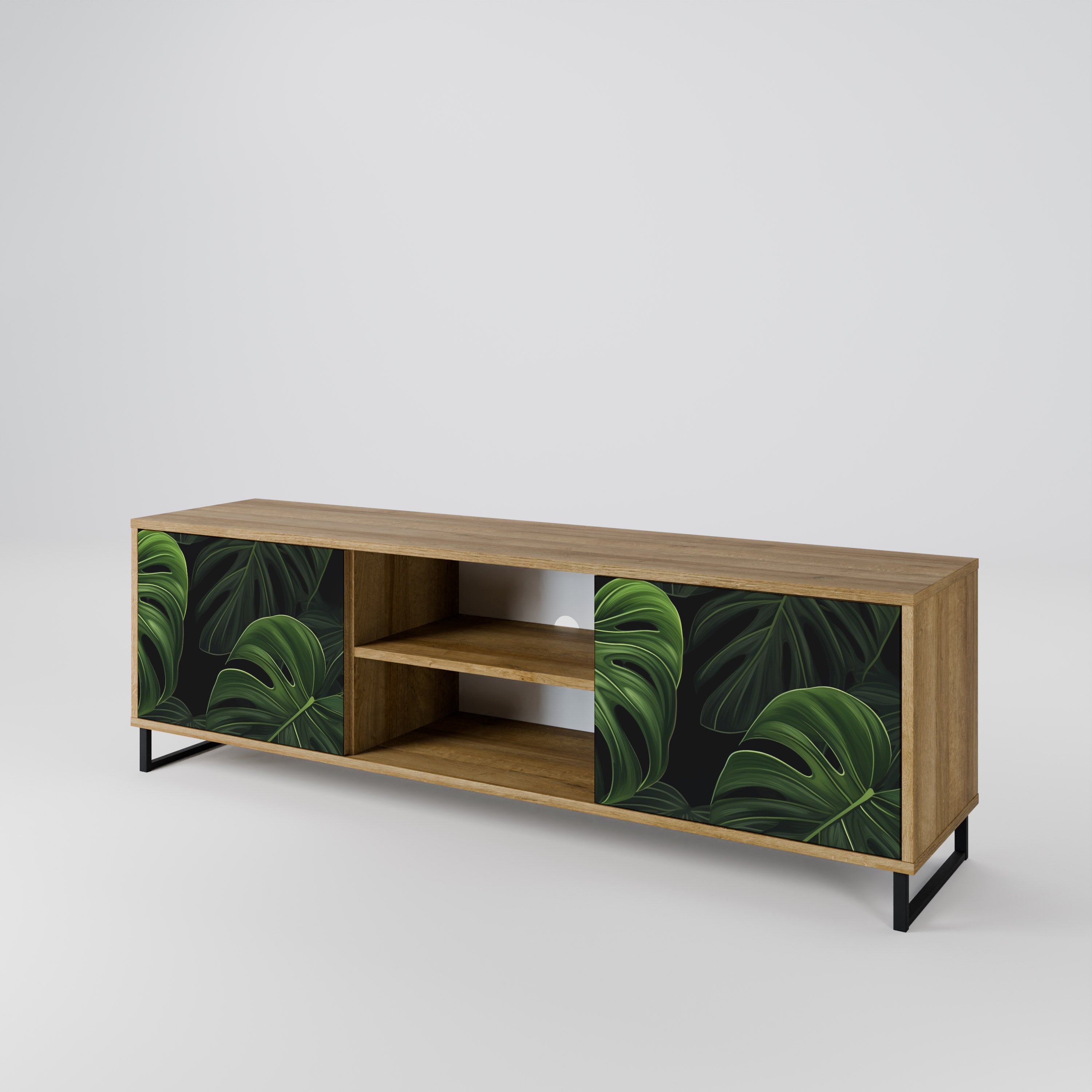 INFINITE MONSTERA 2-Door TV Cabinet