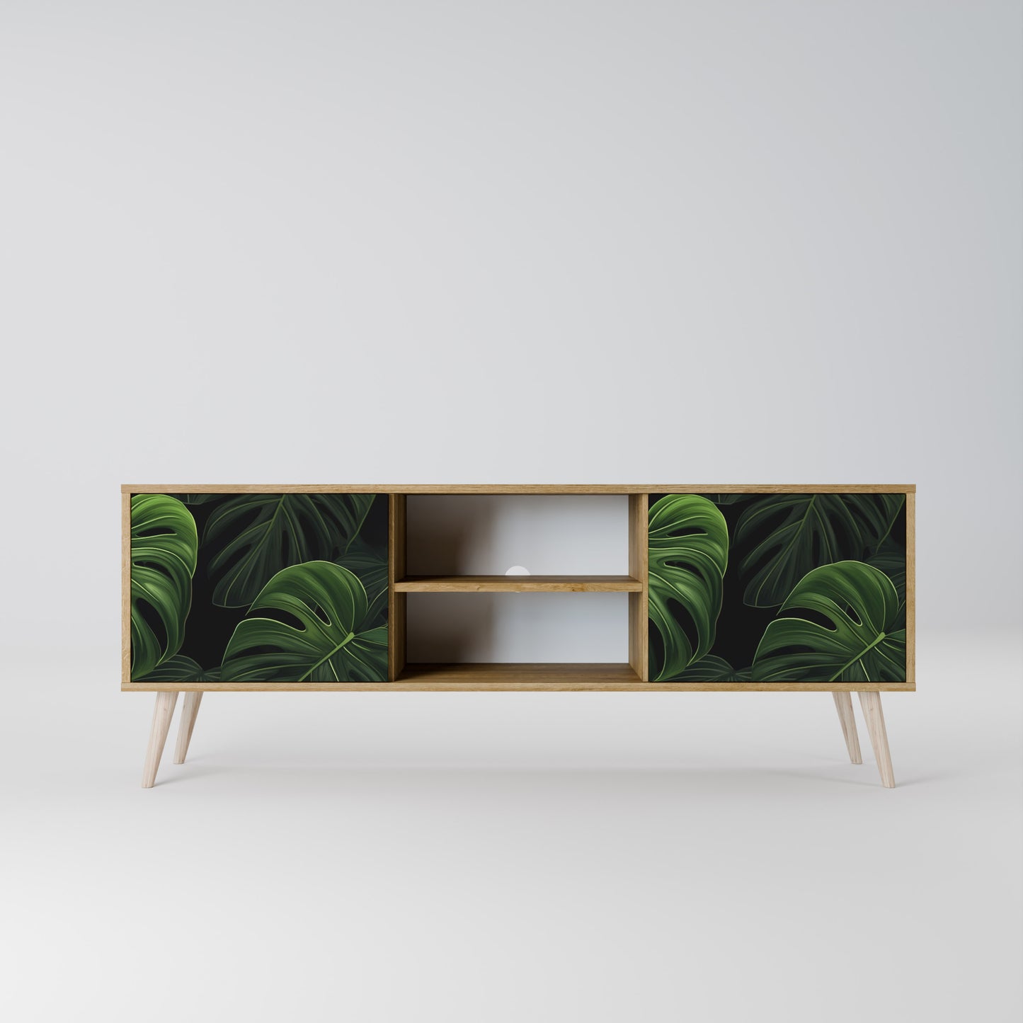 INFINITE MONSTERA Dvoudveřový TV stolek