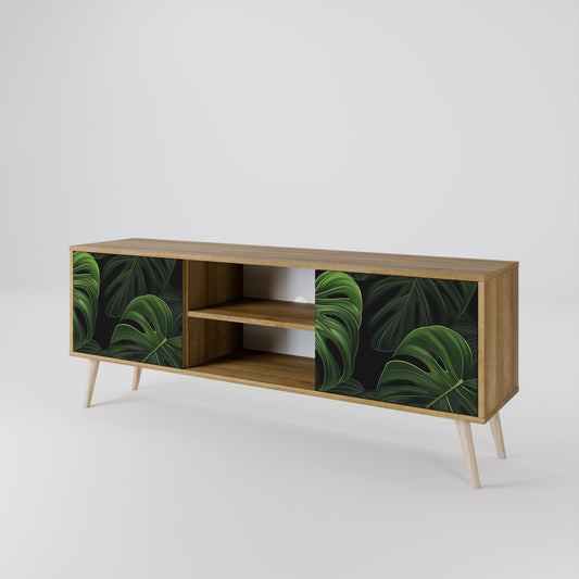 INFINITE MONSTERA Dvoudveřový TV stolek