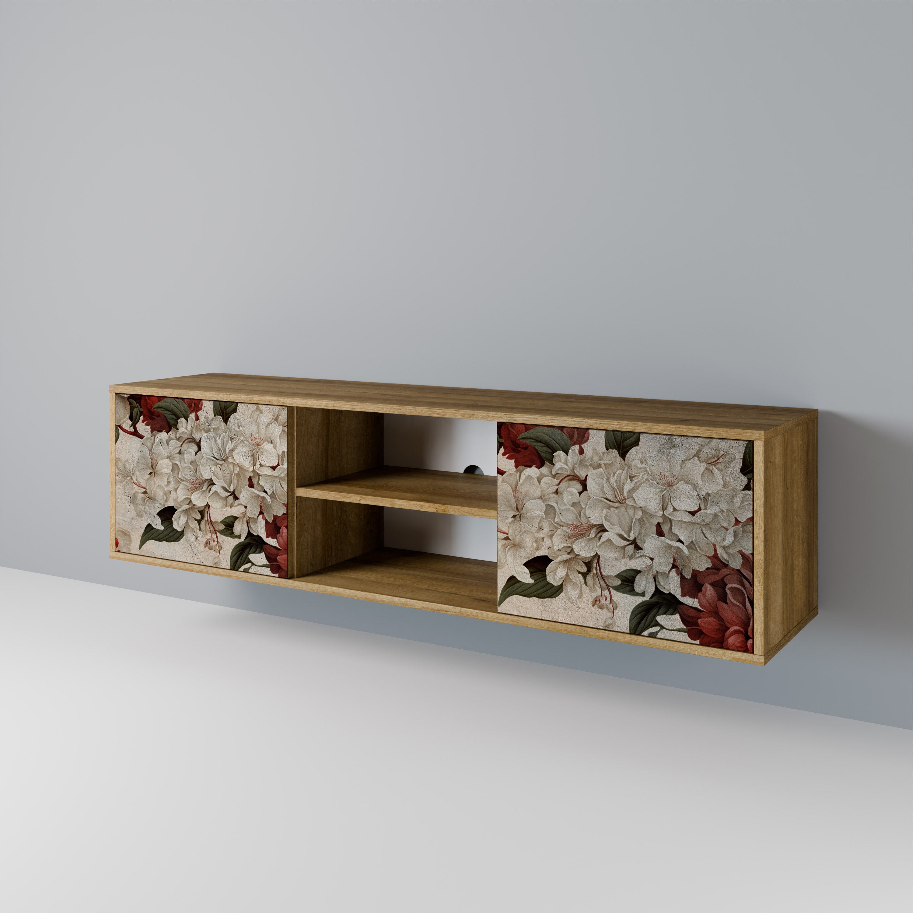 EPHEMERAL DAYS 2-Door TV Cabinet