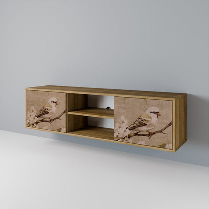 PETAL DISTINGUISH Dvoudveřový TV stolek