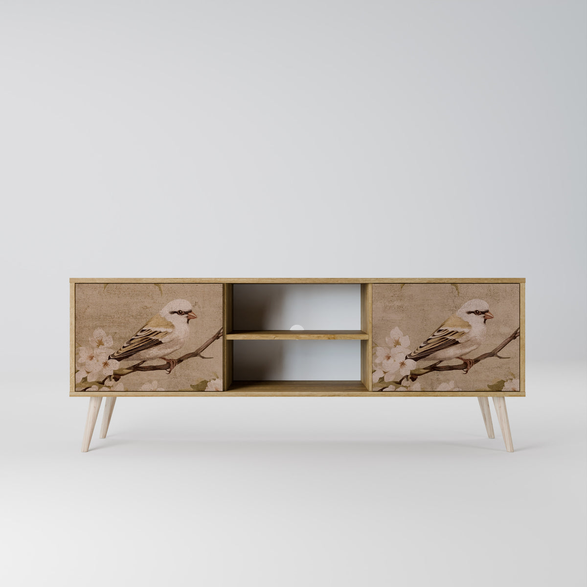 PETAL DISTINGUISH Dvoudveřový TV stolek
