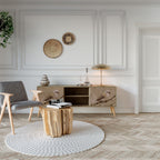 PETAL DISTINGUISH 2-Door TV Cabinet