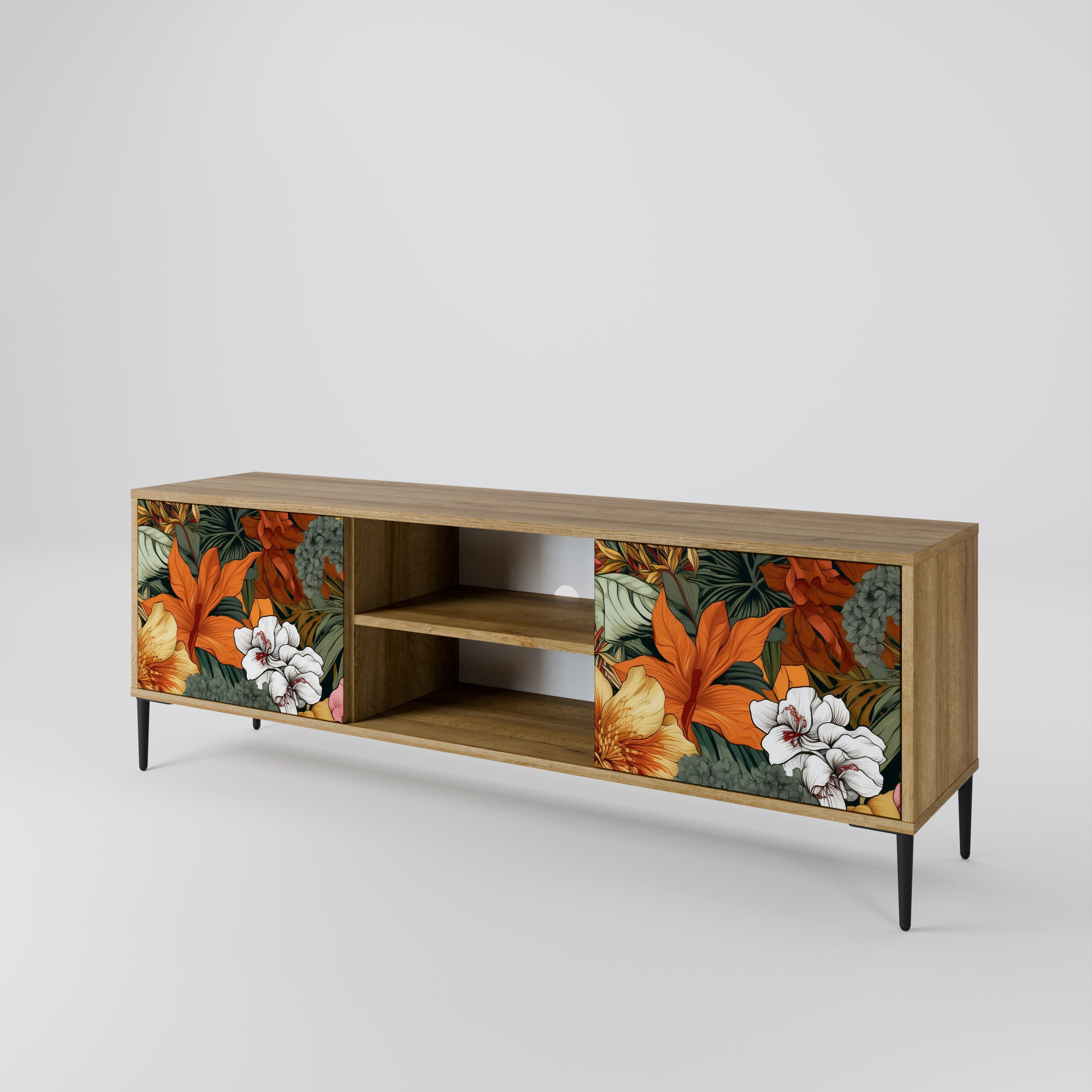 RADIANT FLORA 2-Door TV Cabinet