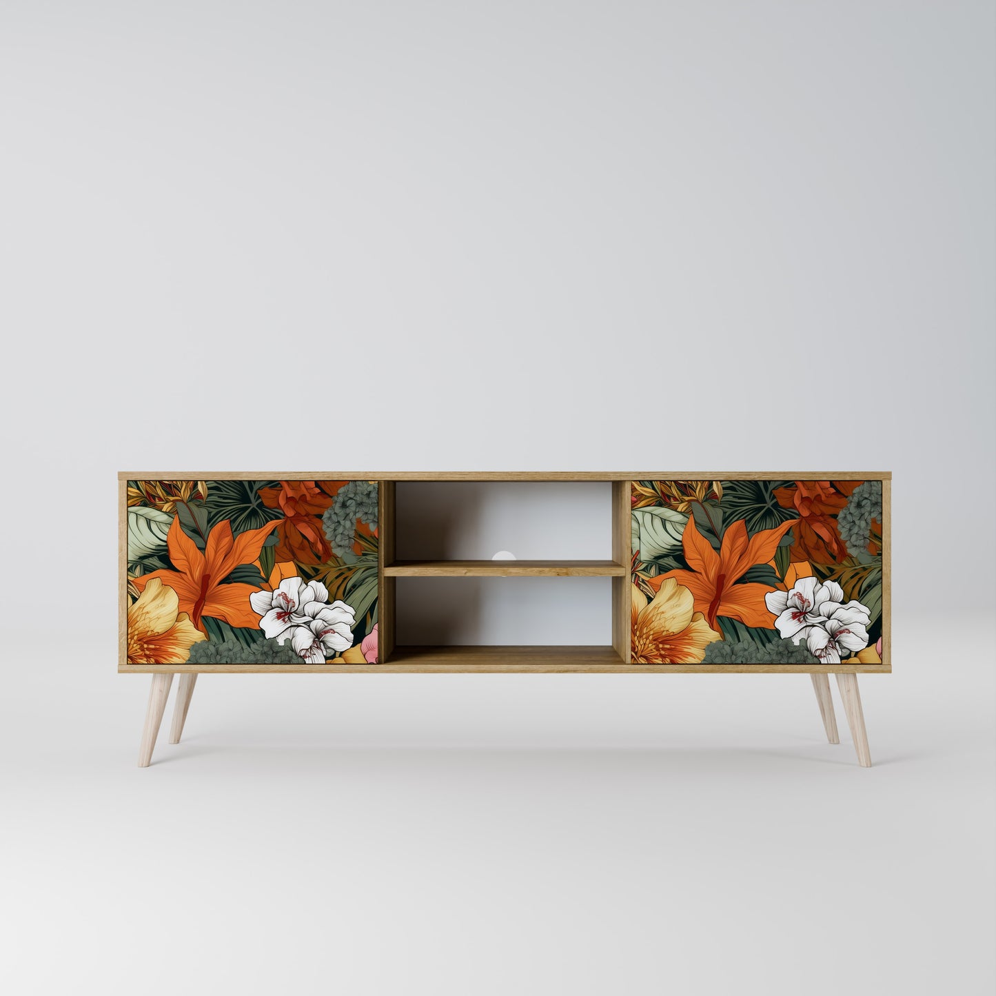 RADIANT FLORA Dvoudveřový TV stolek