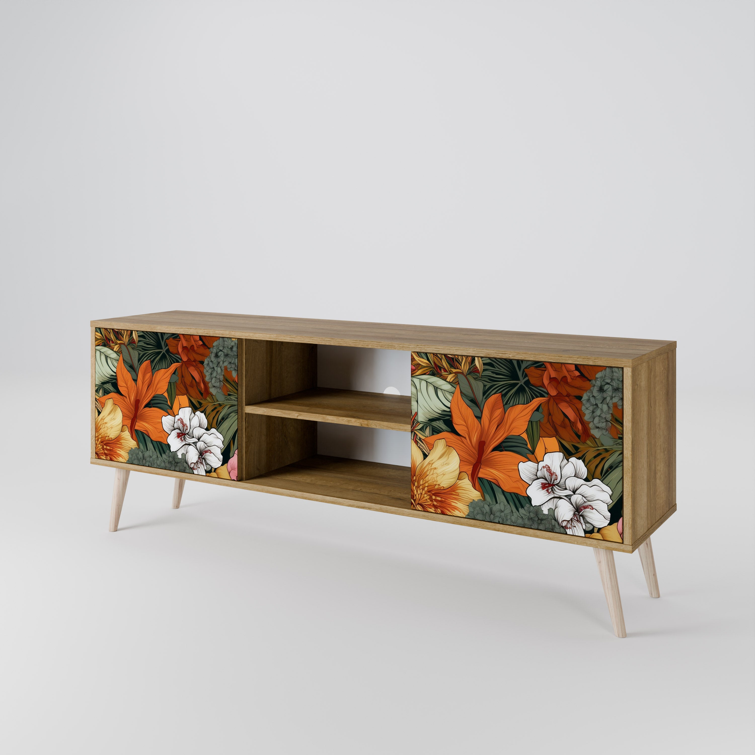 RADIANT FLORA 2-Door TV Cabinet