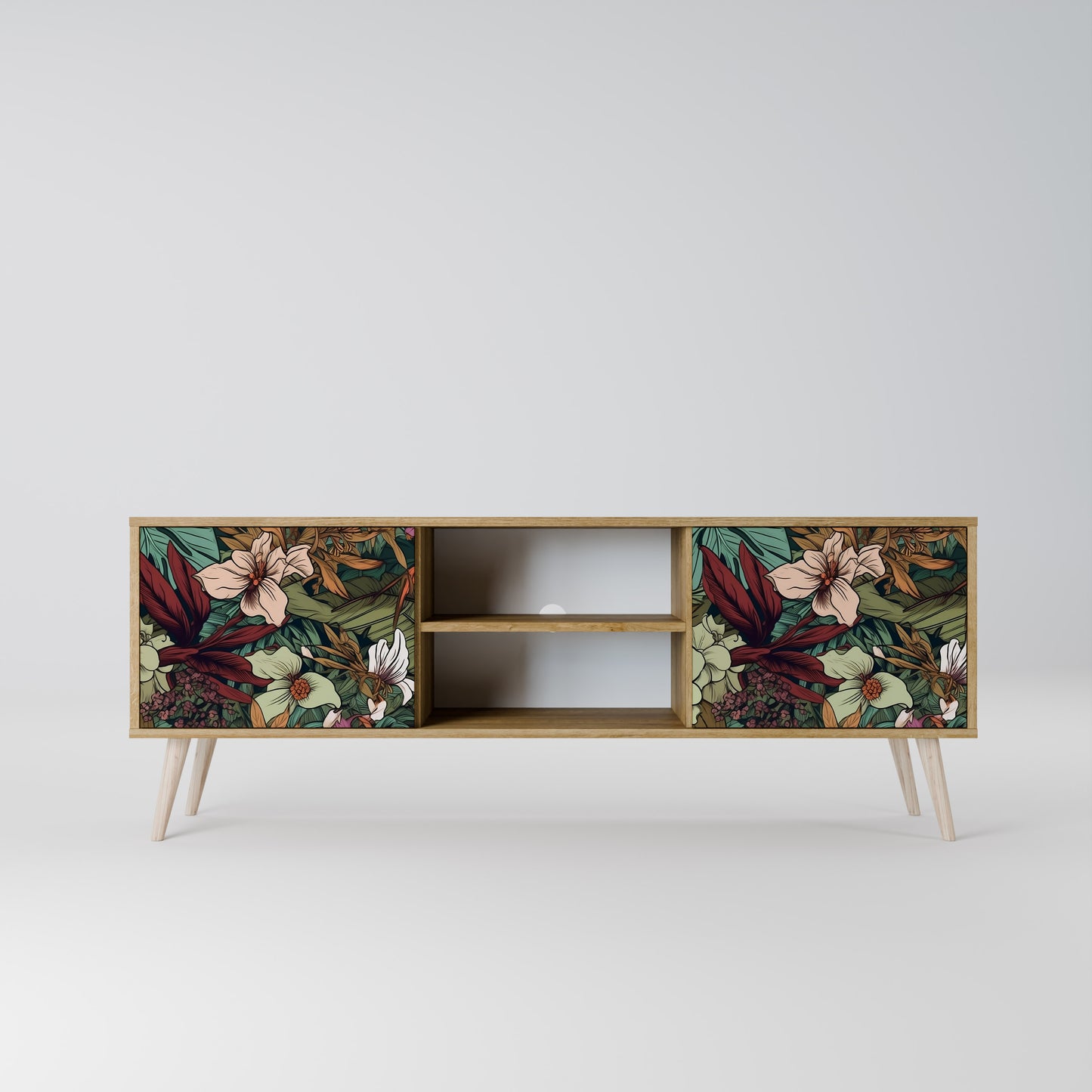 BOTANICAL EMERGENCE Dvoudveřový TV stolek