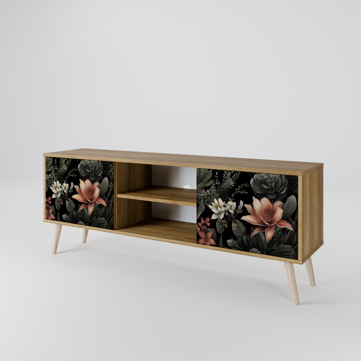 SECRET VERDURE Dvoudveřový TV stolek