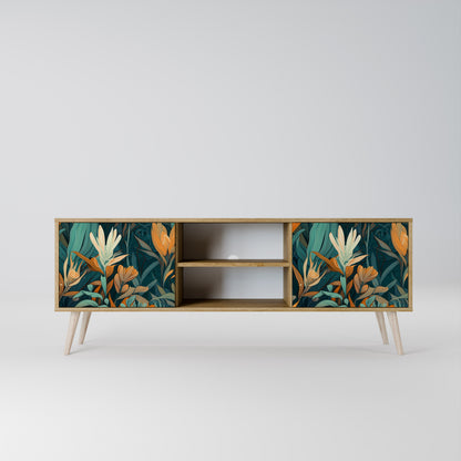 FLORAL SERENITY Dvoudveřový TV stolek
