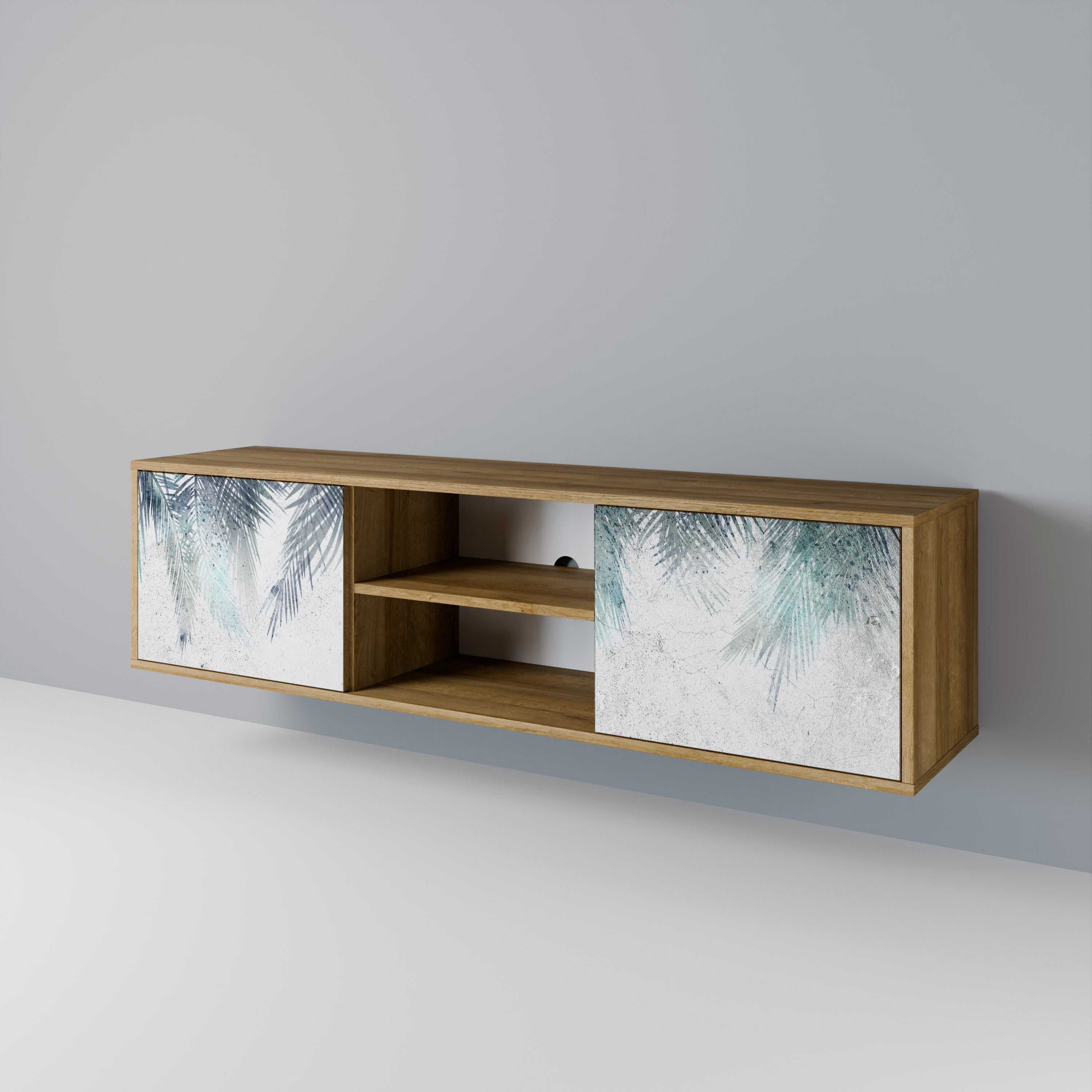 PALM VEIL 2-Door TV Cabinet