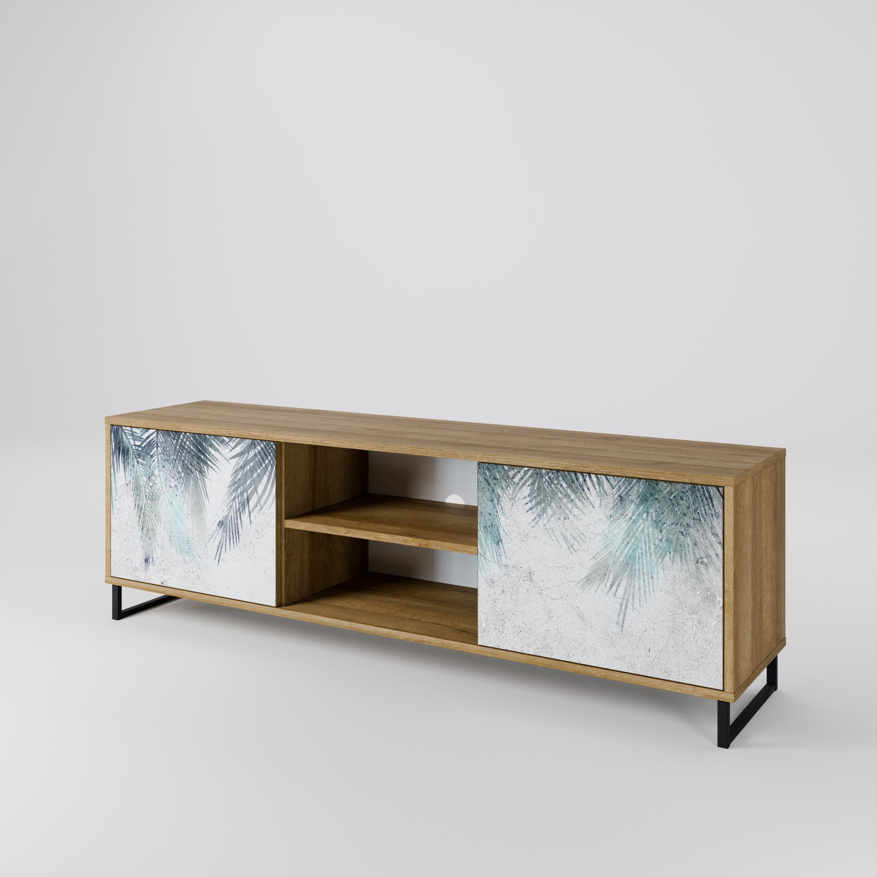 PALM VEIL 2-Door TV Cabinet