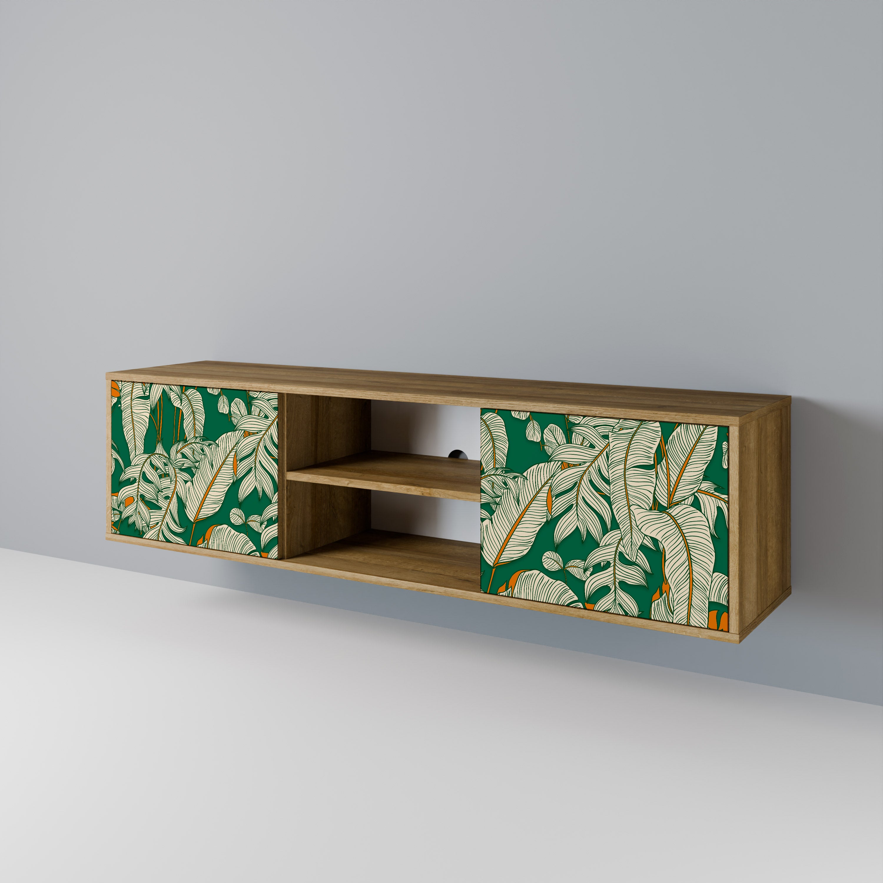 VERDANT PLEASURES 2-Door TV Cabinet
