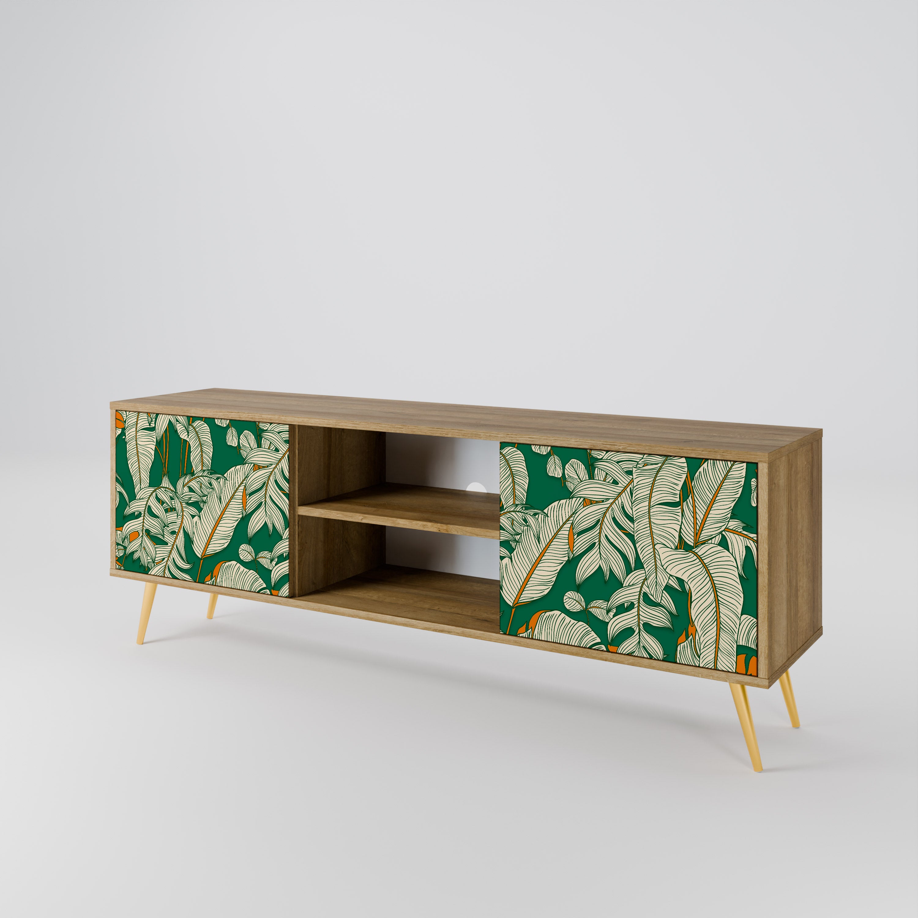 VERDANT PLEASURES 2-Door TV Cabinet