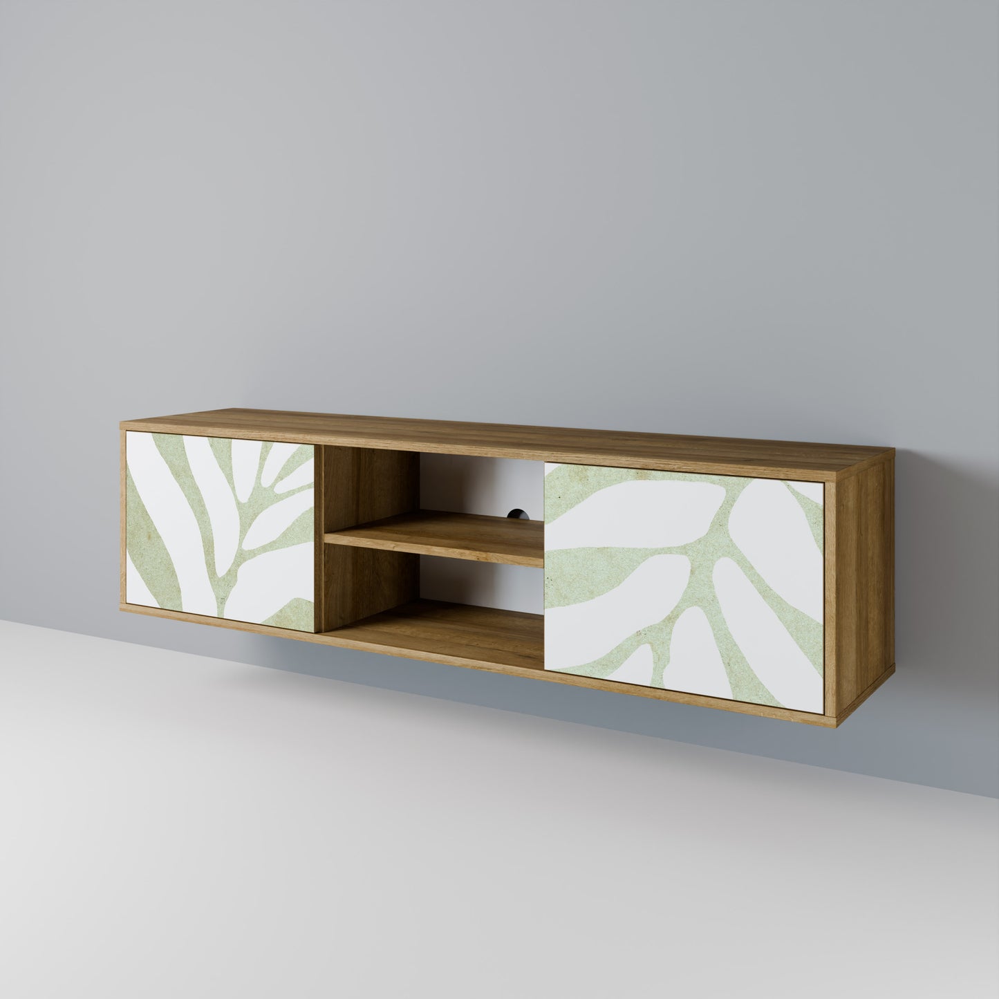 BOTANICAL SPARK Dvoudveřový TV stolek