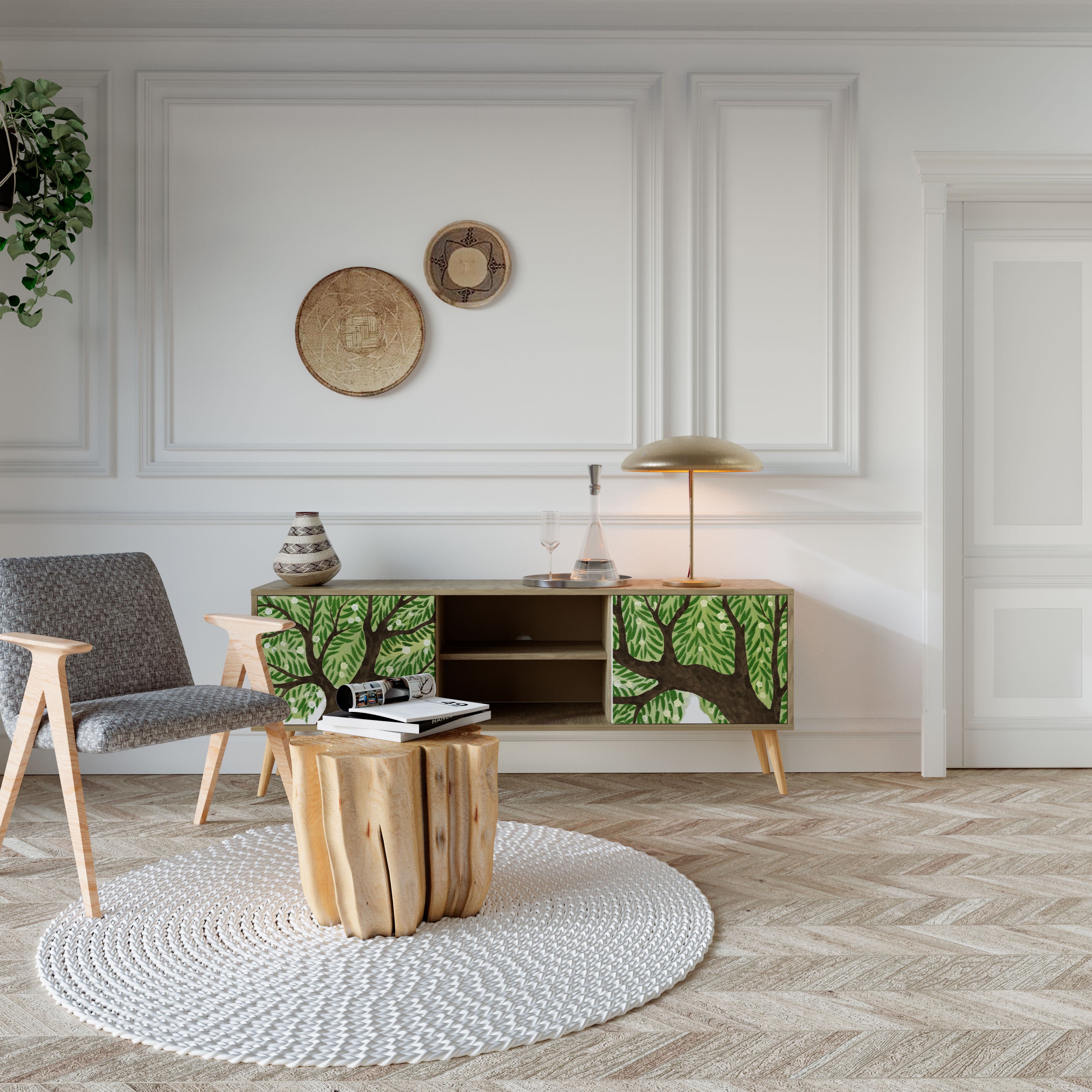 WILDERNESS DASH 2-Door TV Cabinet