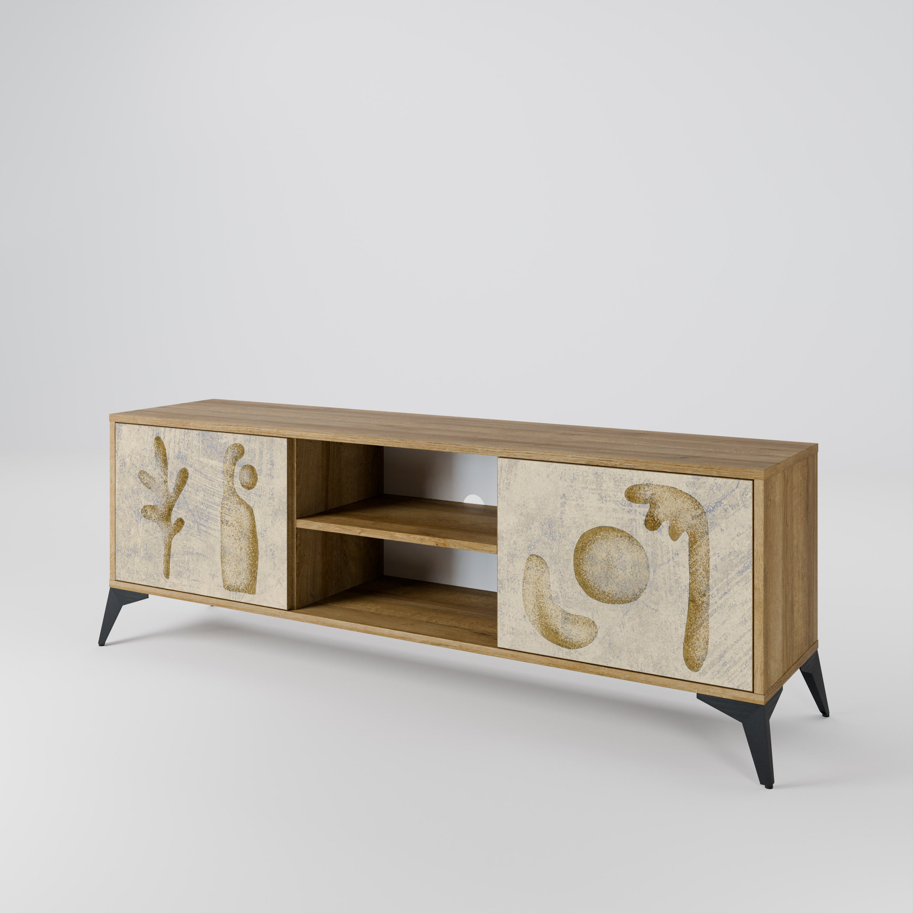 SAND SCULPTURES 2-Door TV Cabinet