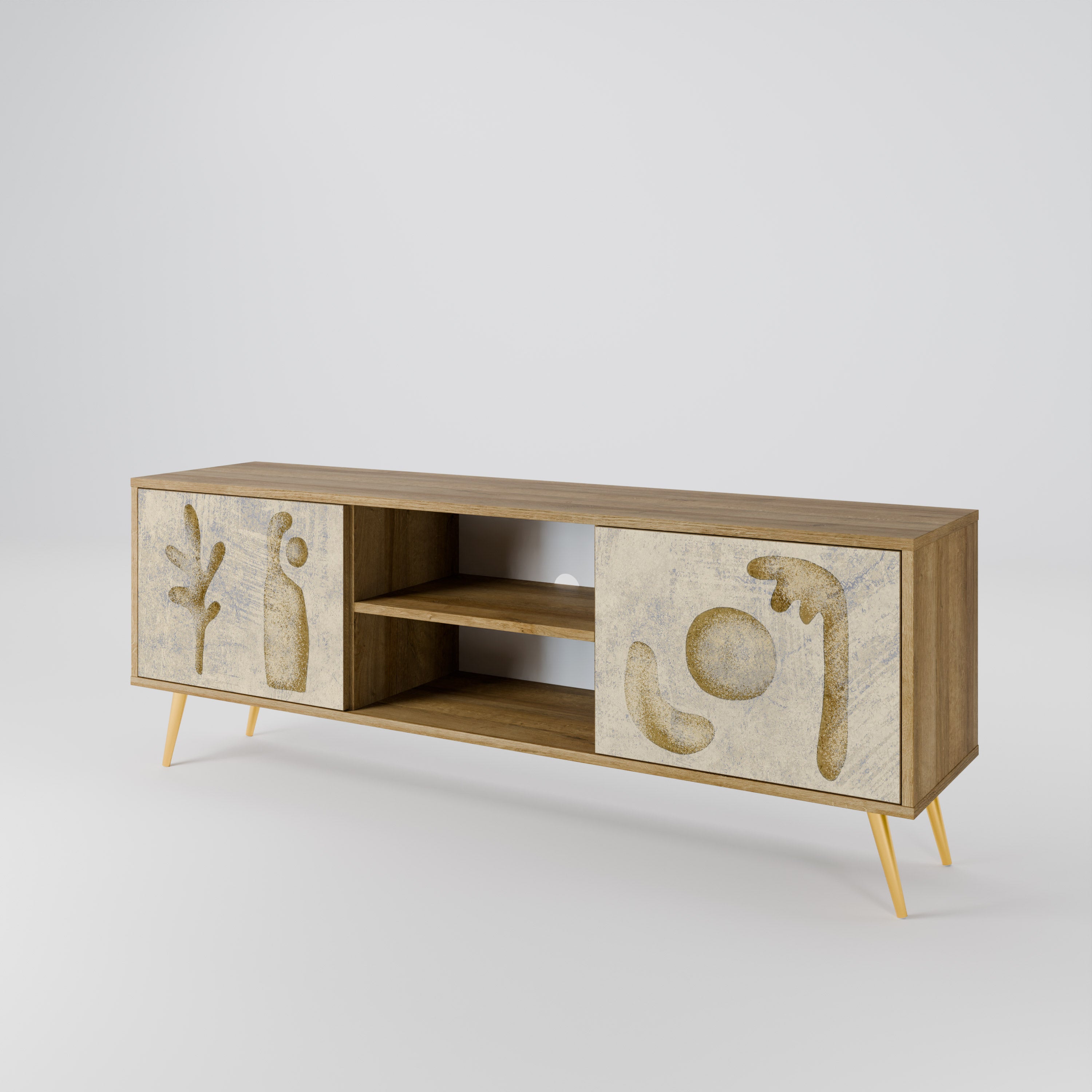 SAND SCULPTURES 2-Door TV Cabinet