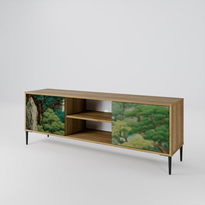 VERDURE ABYSS Dvoudveřový TV stolek