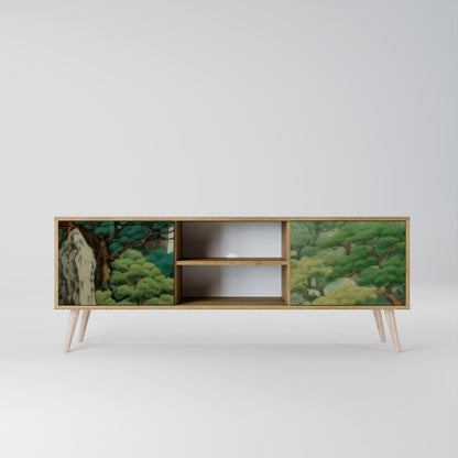 VERDURE ABYSS Dvoudveřový TV stolek