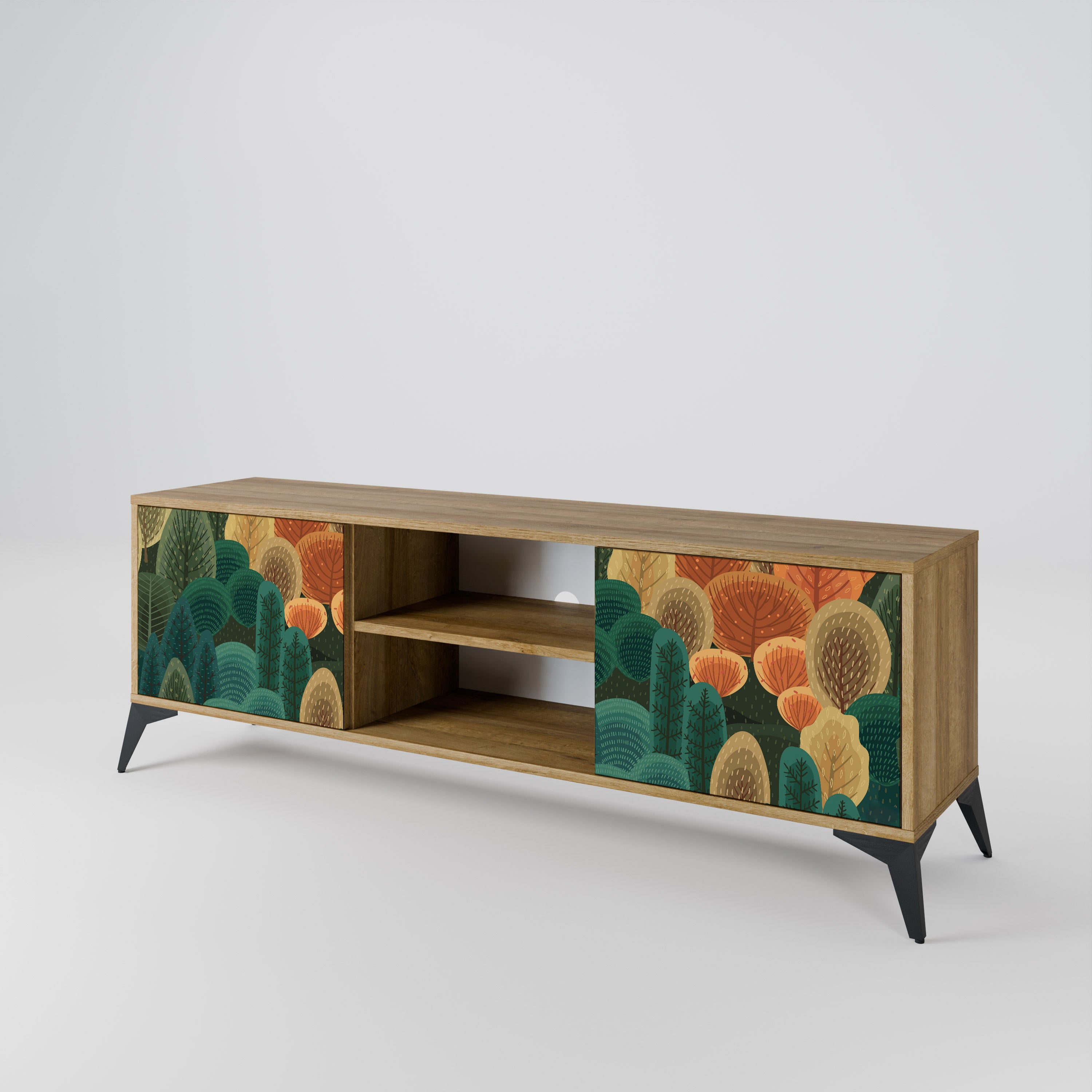 AUTUMN KALEIDOSCOPE 2-Door TV Cabinet