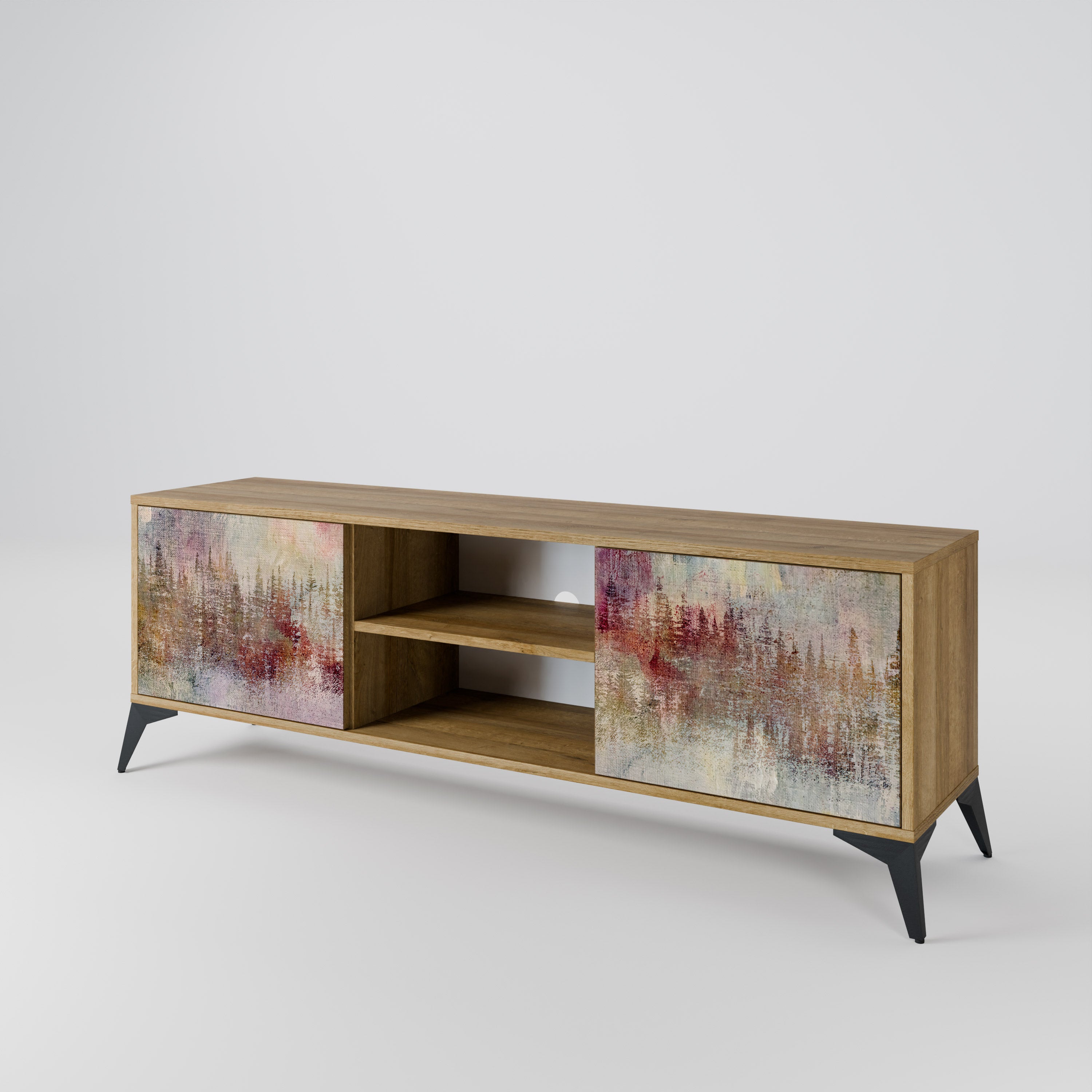 VEILED SUMMIT 2-Door TV Cabinet