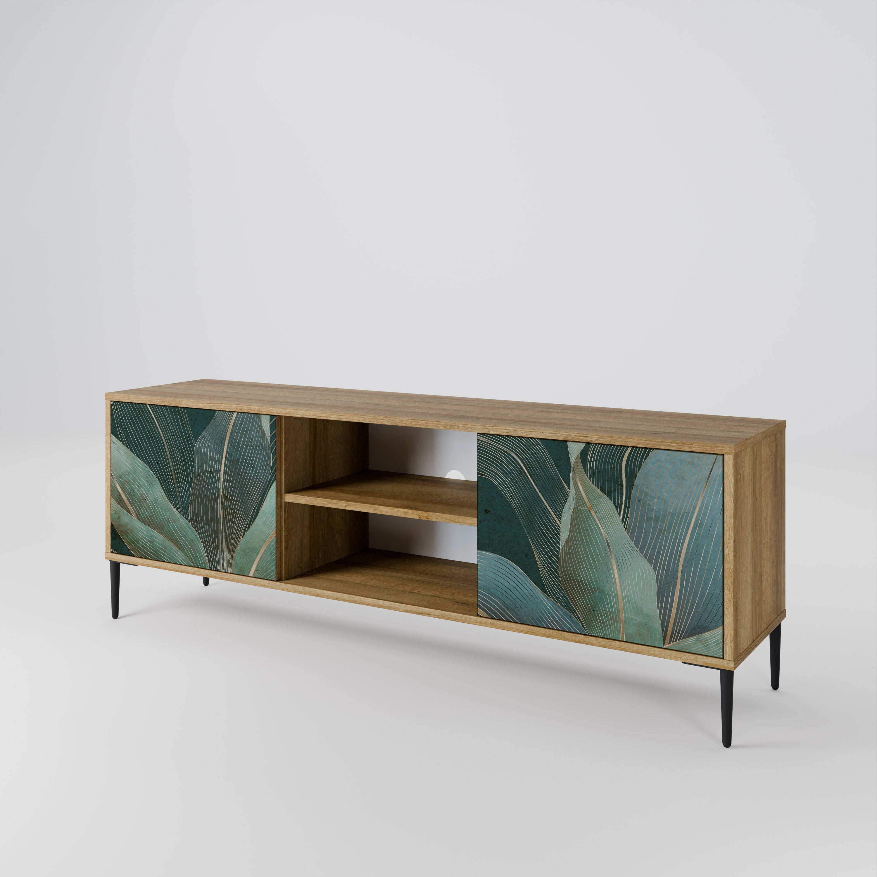 ROYAL GREEN 2-Door TV Cabinet